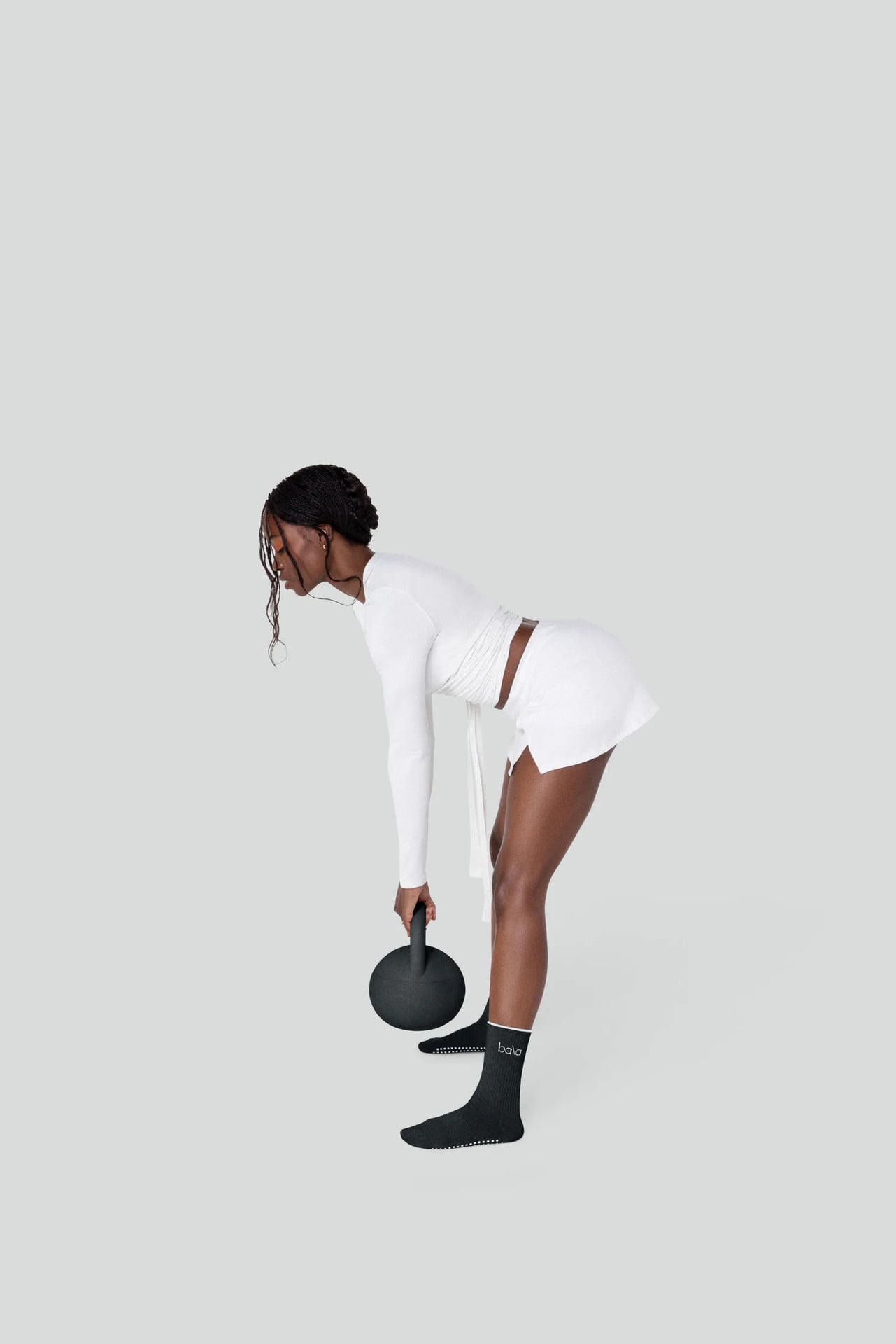 Bala Kettlebell Grå 10 lbs 4,5 kg