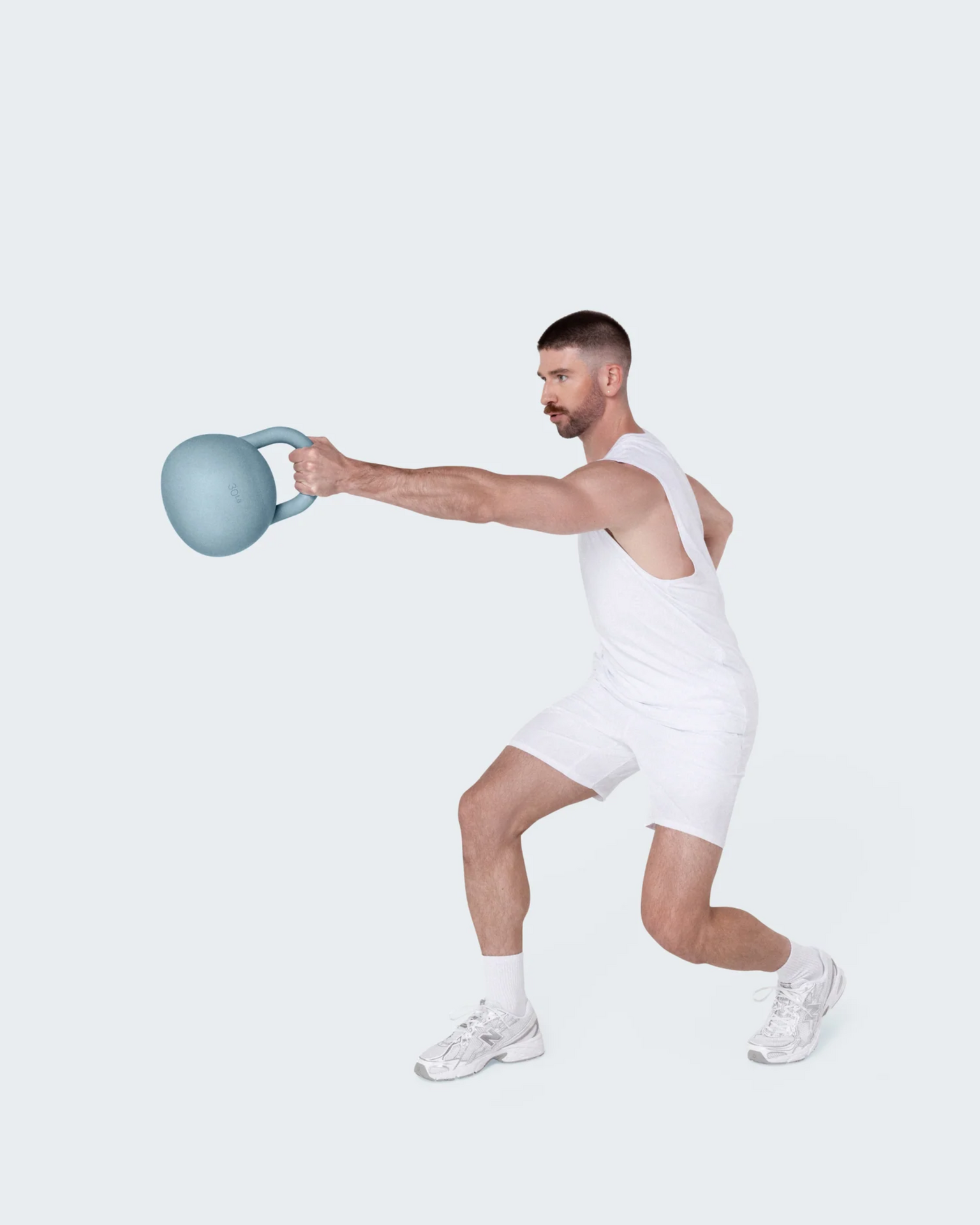 Bala Kettlebell Blå 10 lbs 4,5 kg