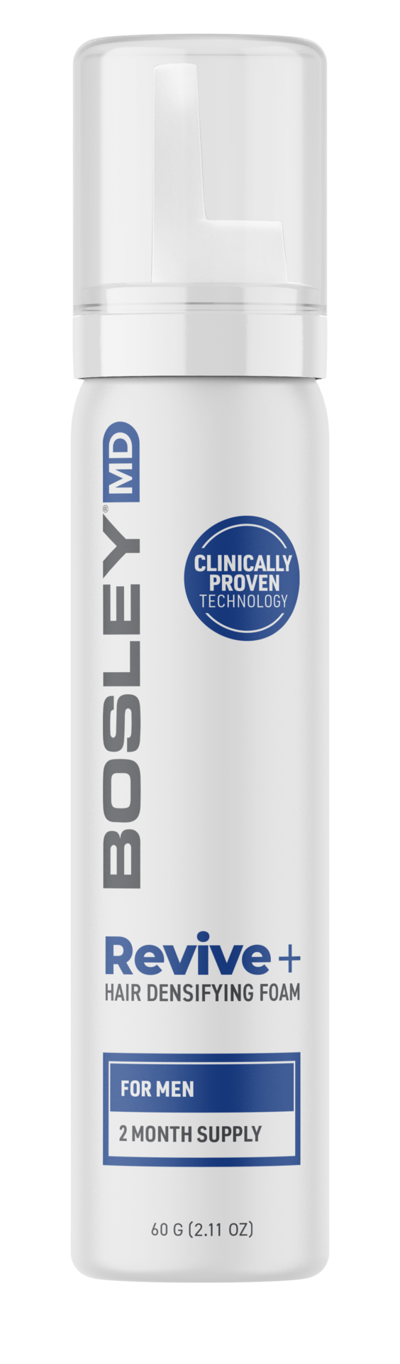 Bosley Revive+ Densifying Foam for Men 62 ml