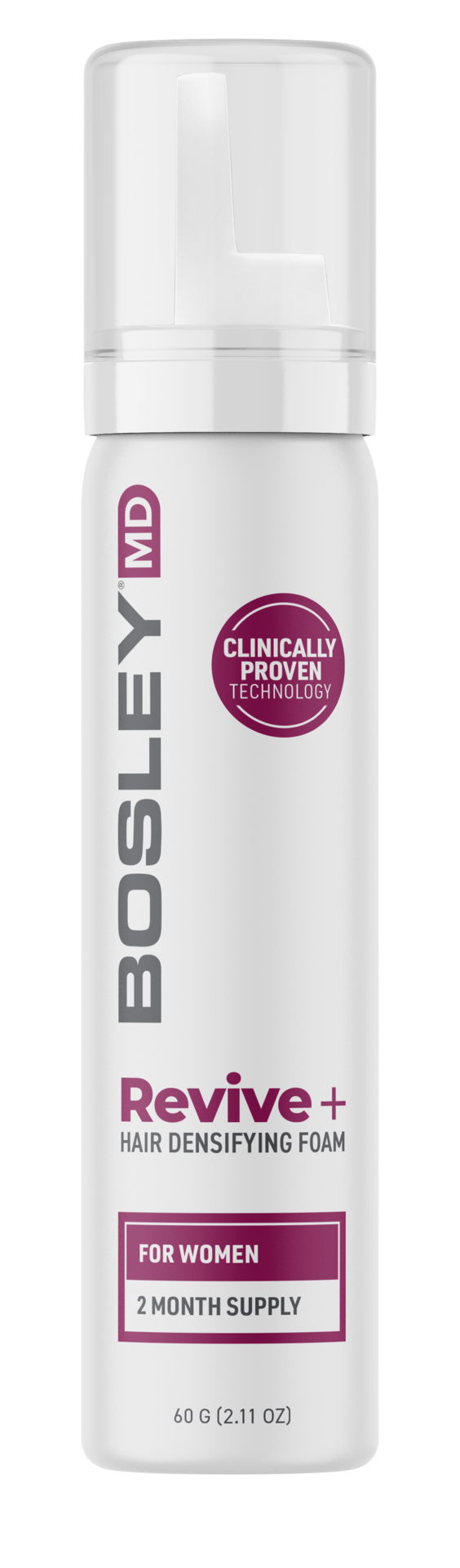 Bosley Revive+ Densifying Foam for Women 62 ml