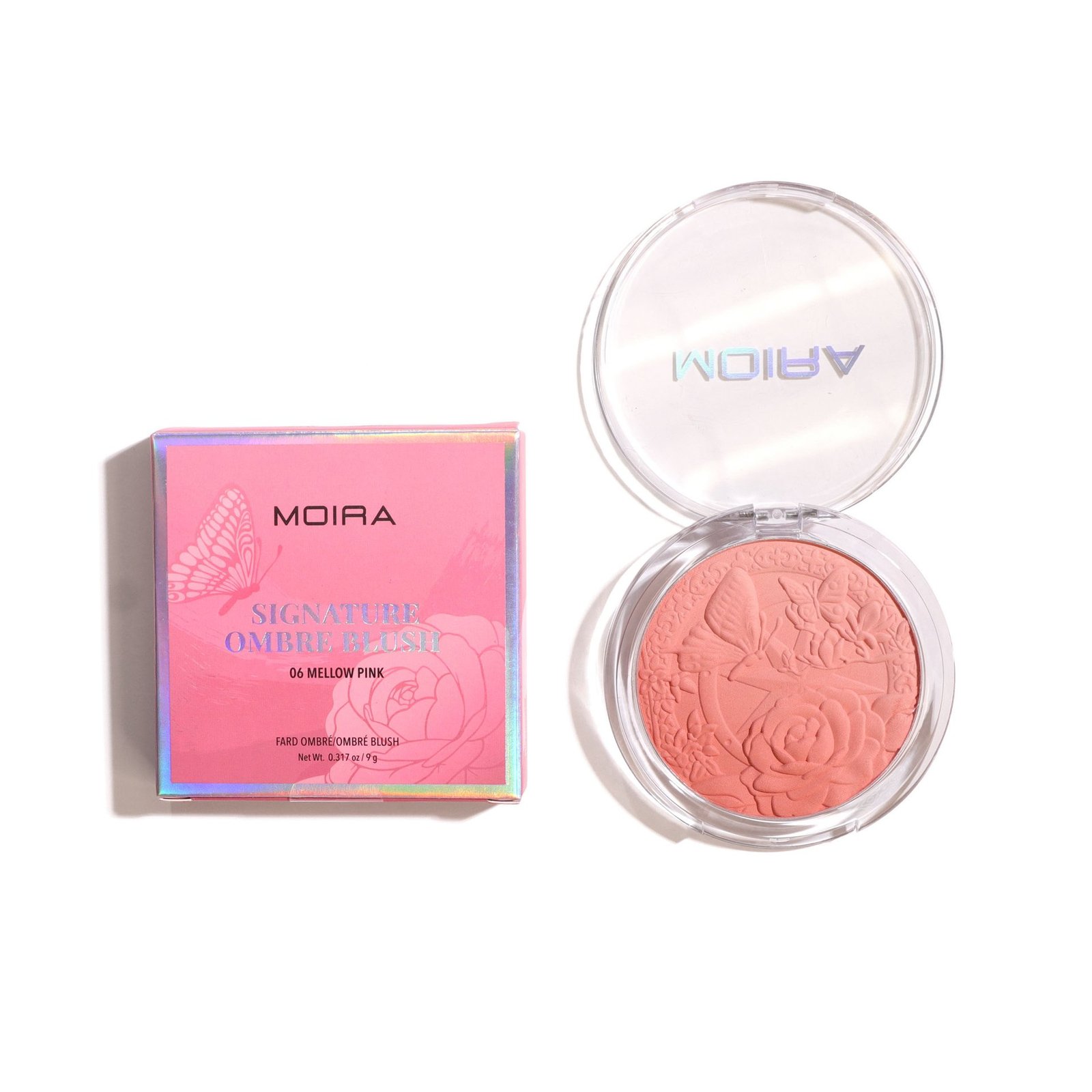 MOIRA Signature Ombre Blush 006 Mellow Pink 9 g