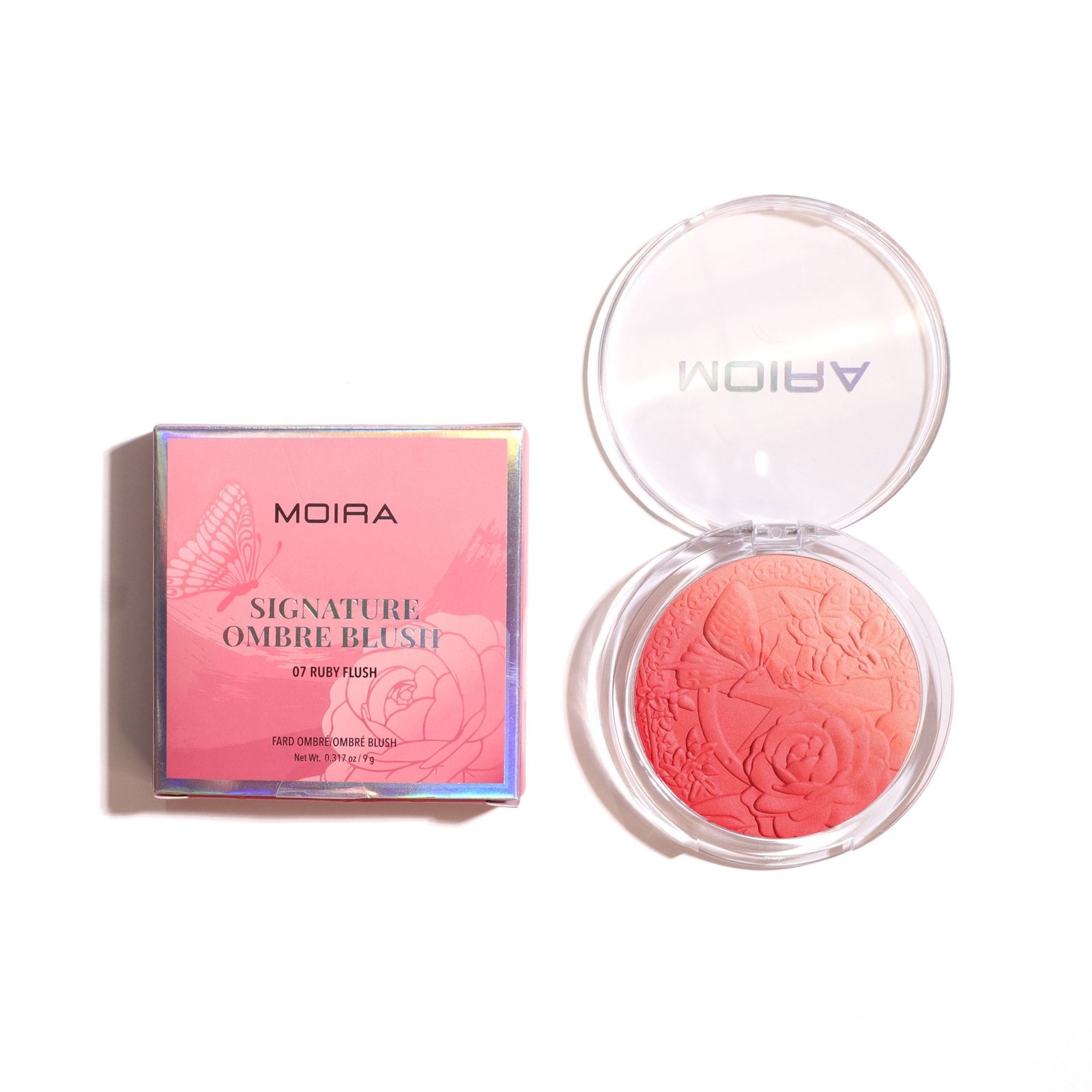 MOIRA Signature Ombre Blush 007 Ruby Flush 9 g