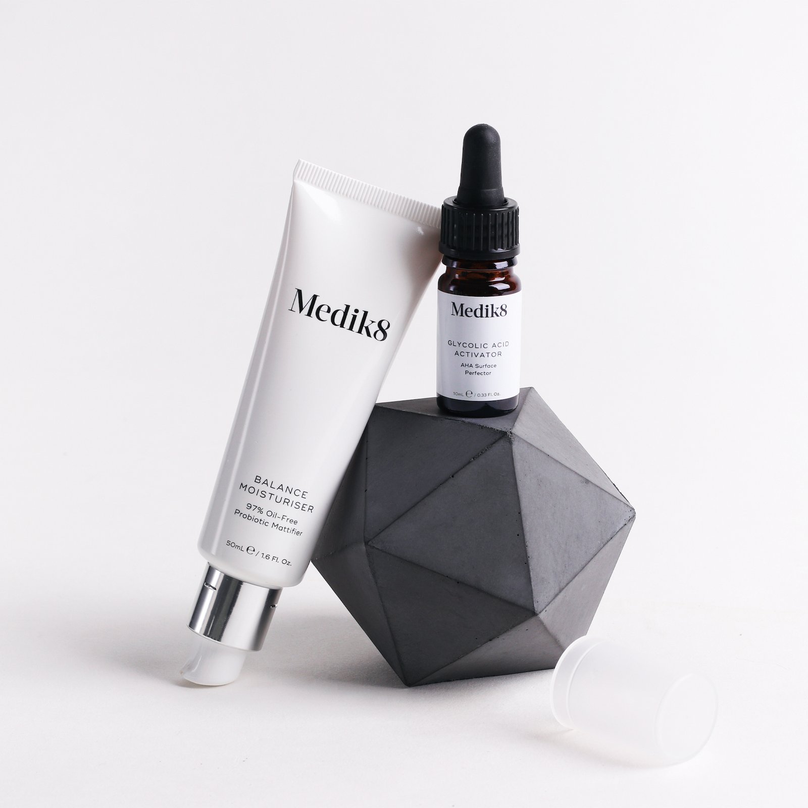Medik8 Balance Moisturiser with Glycolic Acid Activator 50 + 5ml