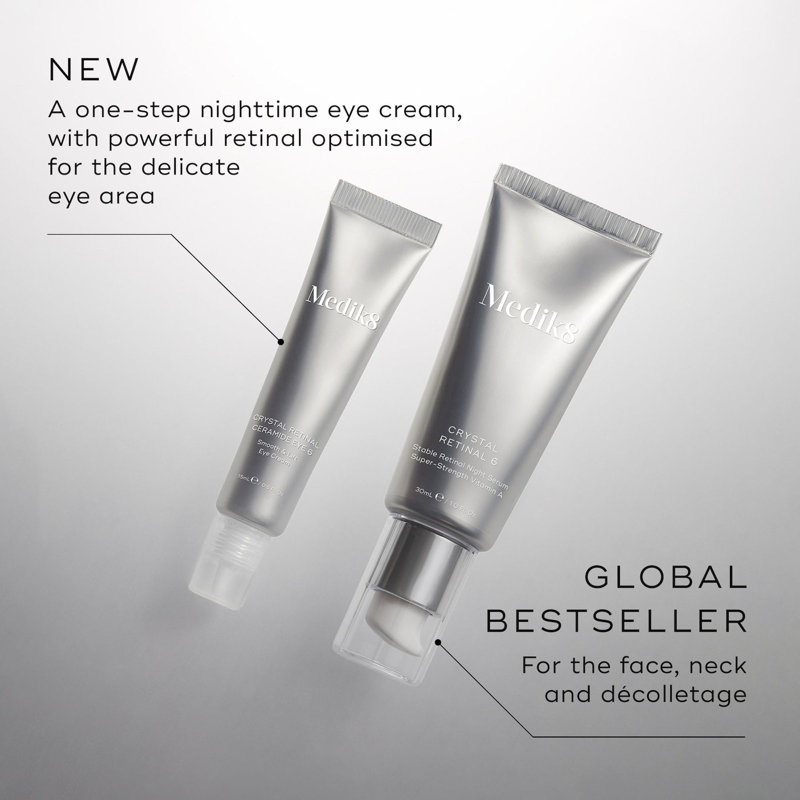 Medik8 Crystal Retinal Ceramide Eye 6 15ml
