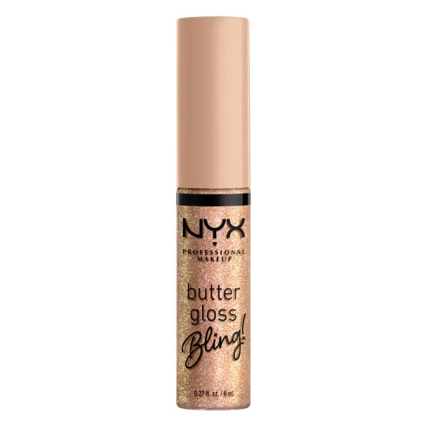 NYX Professional Makeup Butter Gloss Bling! Läppglans 01 Bring The Bling 8 ml