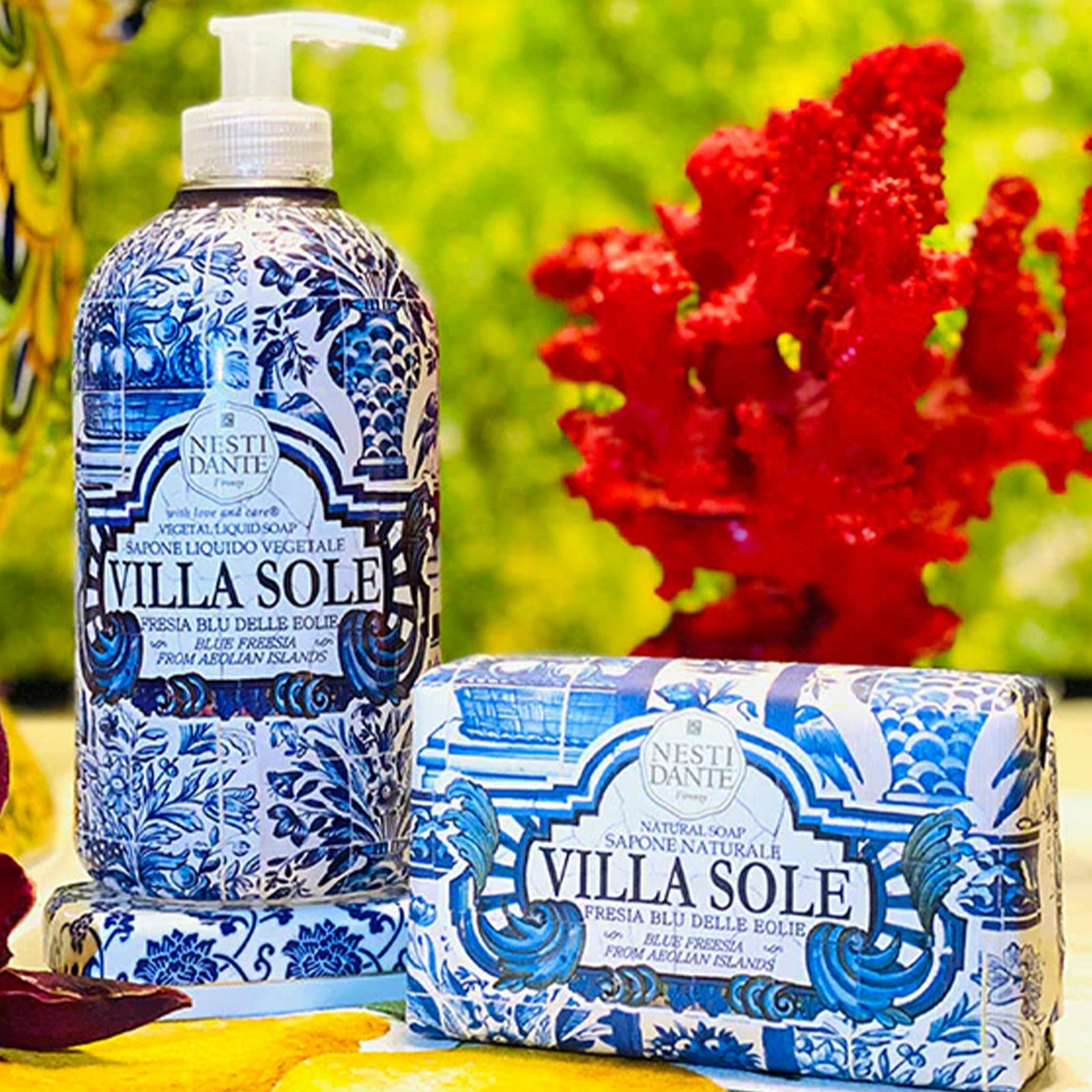 Nesti Dante Villa Sole Gel Fresia Blu Delle Eolie 500 ml