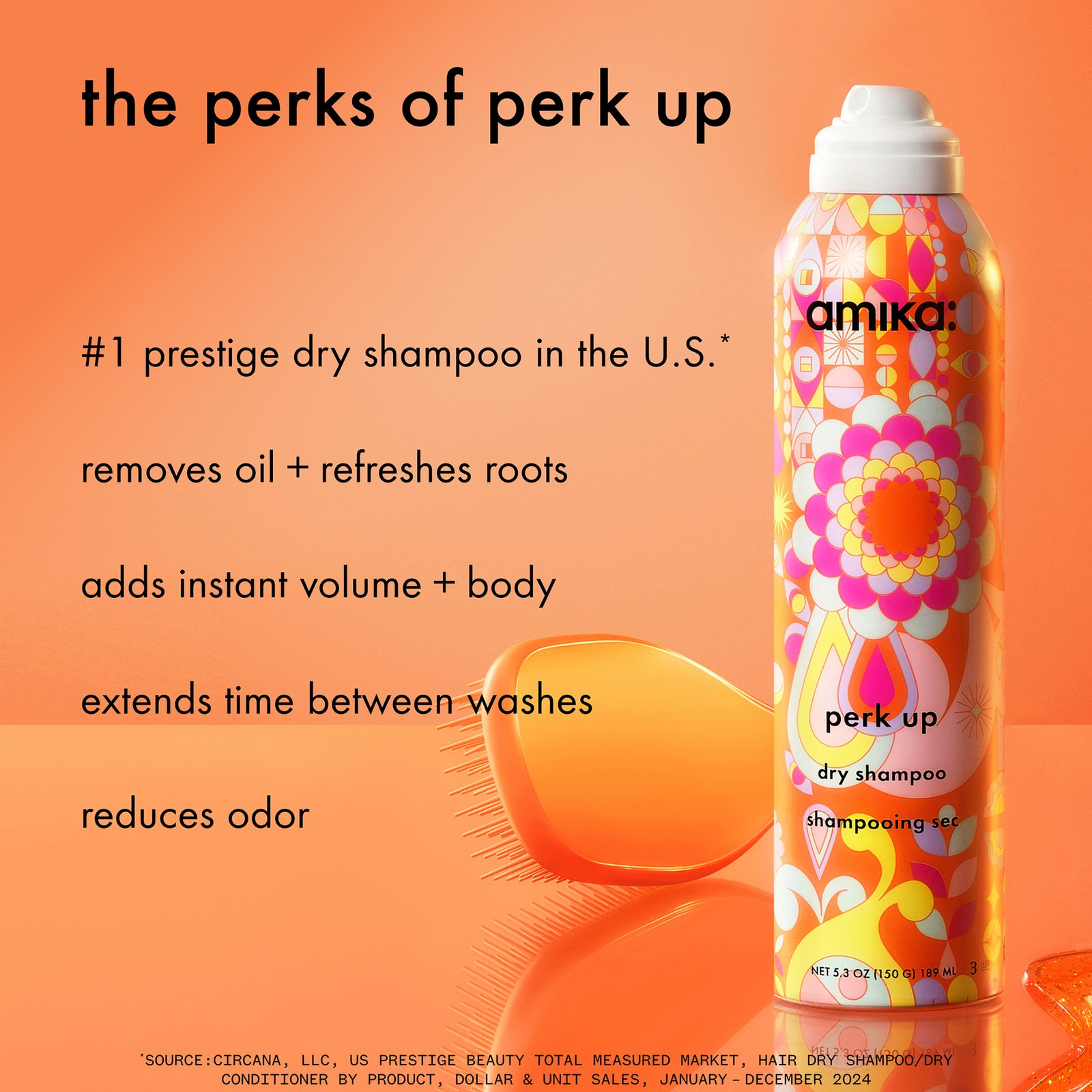 amika Perk Up Dry Shampoo 233 ml