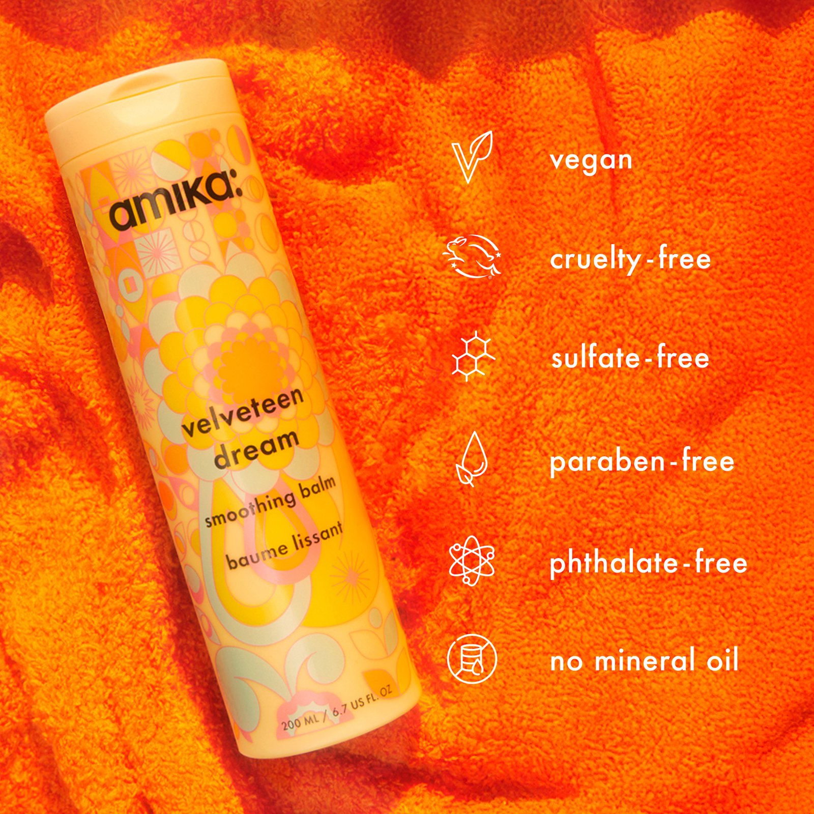 amika Velveteen Dream Smoothing Balm 200 ml