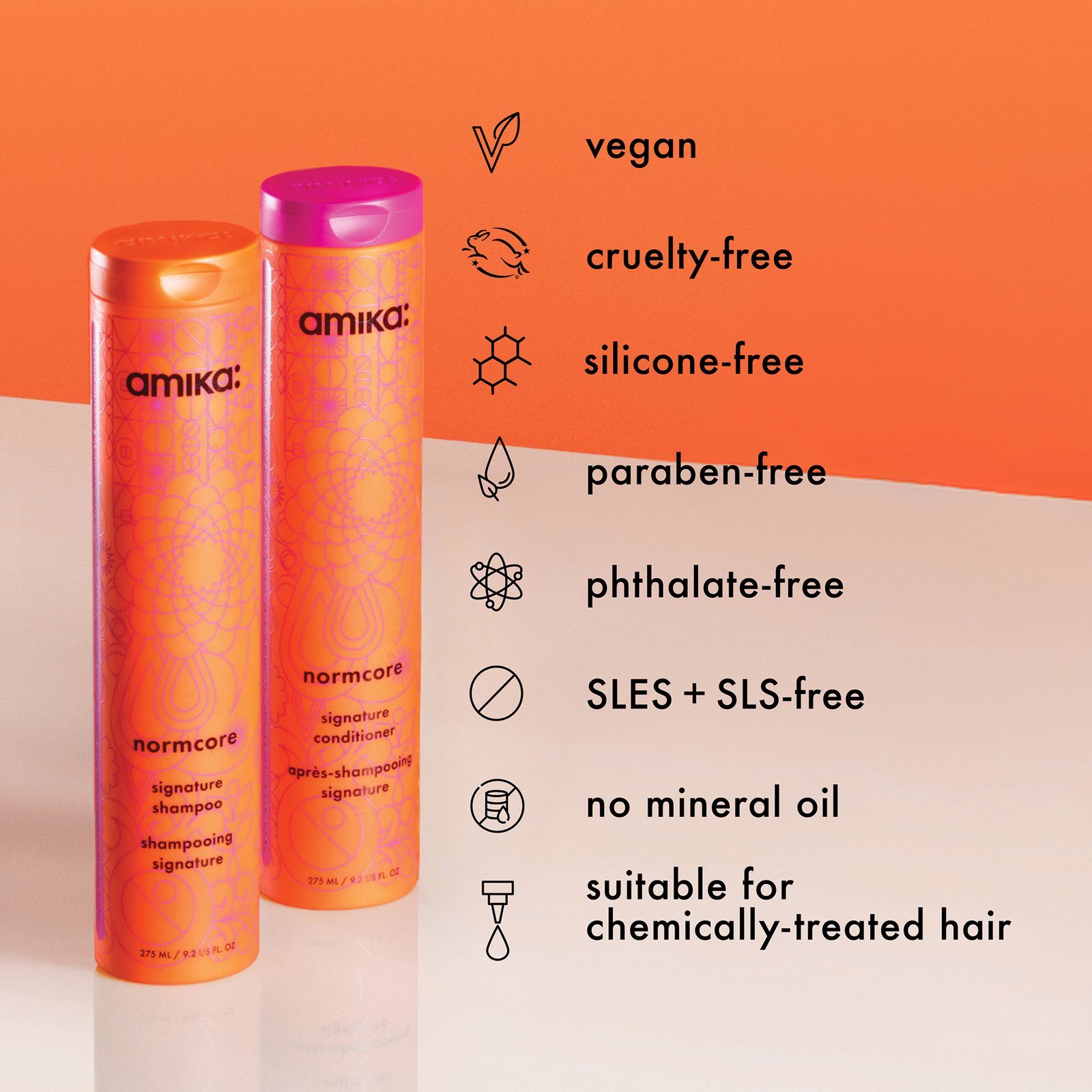 amika Normcore Signature Shampoo 275 ml