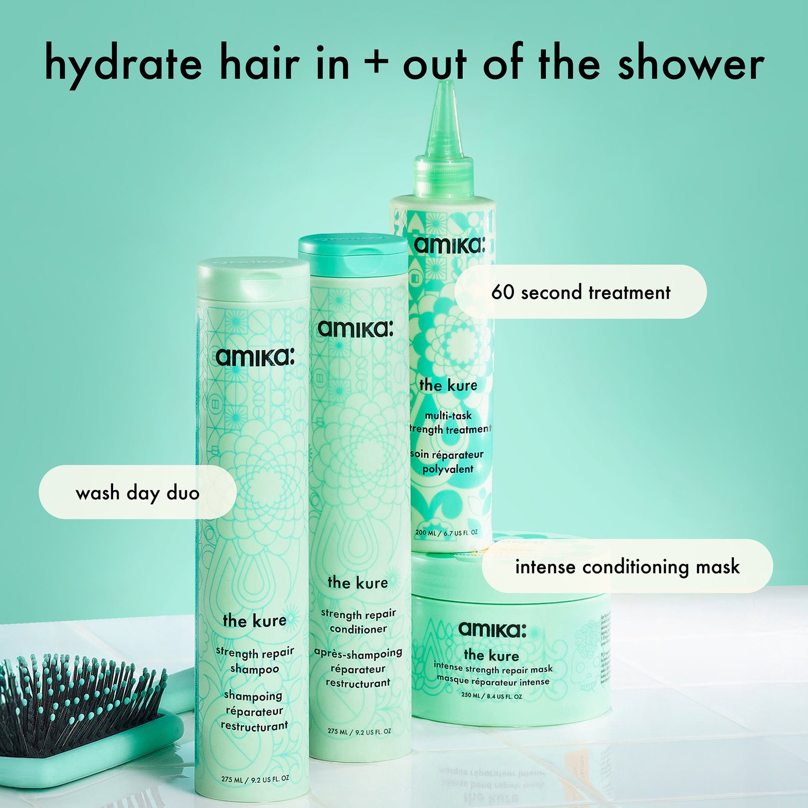 amika The Kure Bond Repair Conditioner 275 ml