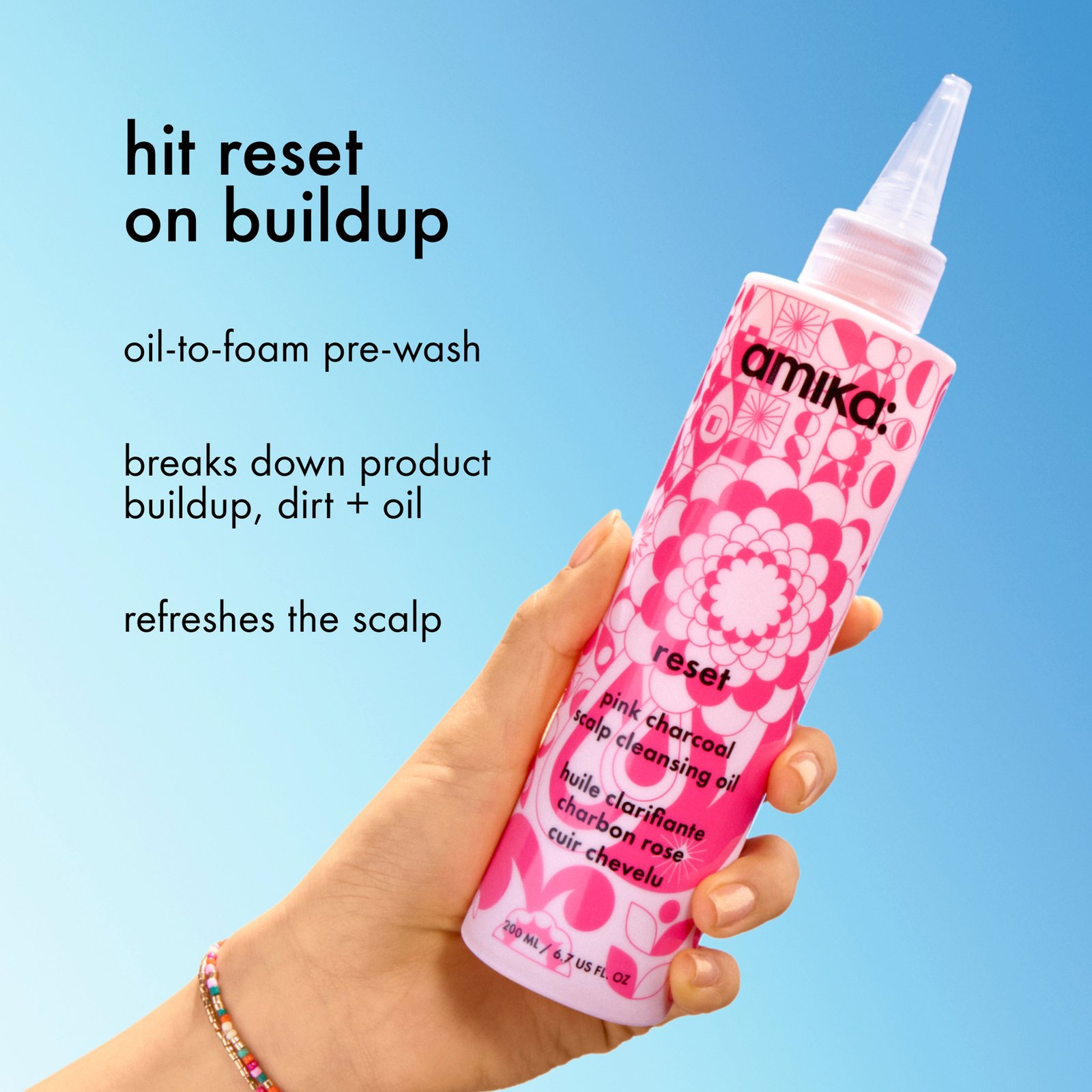 amika Reset Cleansing Oil 200 ml