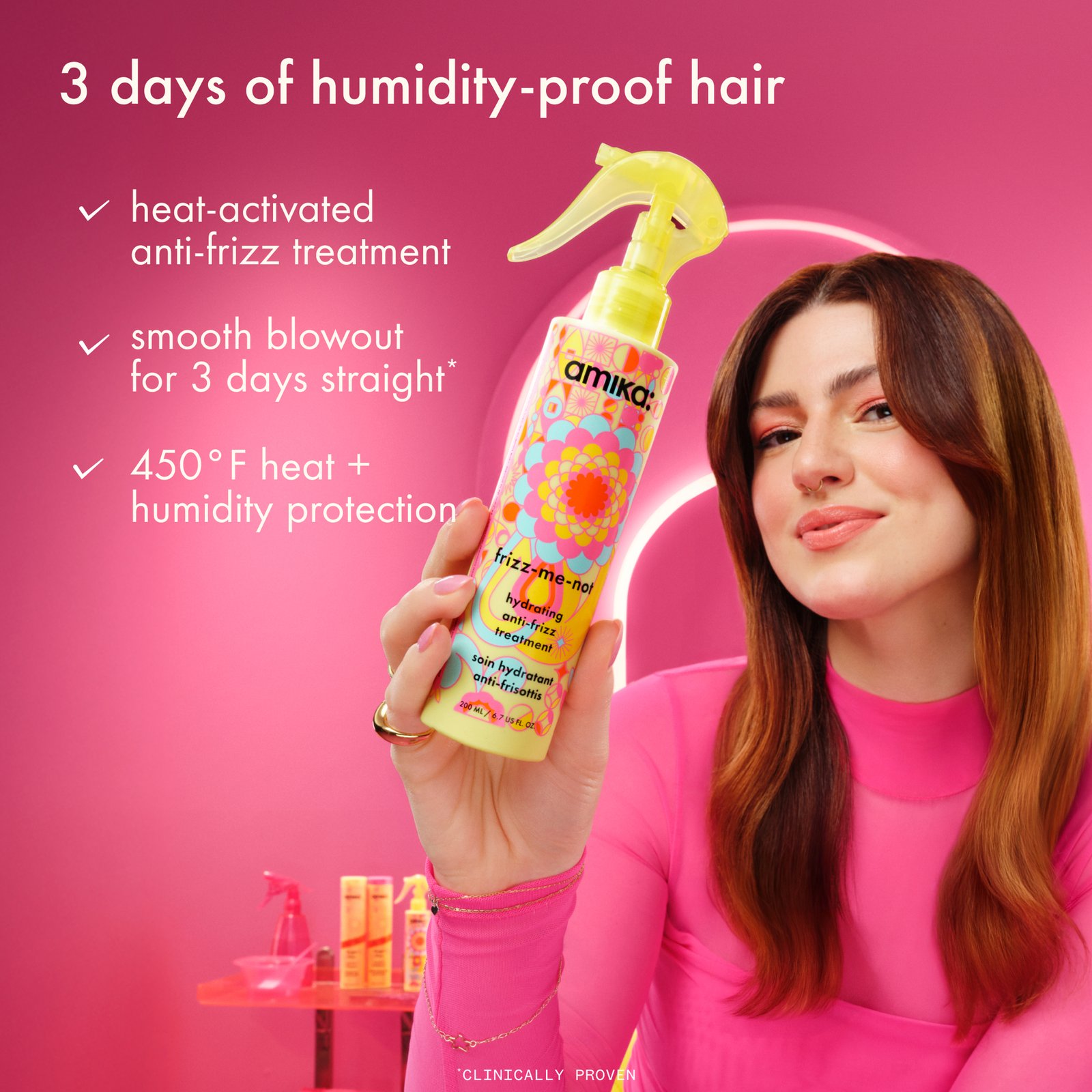 amika Frizz-Me-Not Hydrating Anti-Frizz Treatment 200 ml