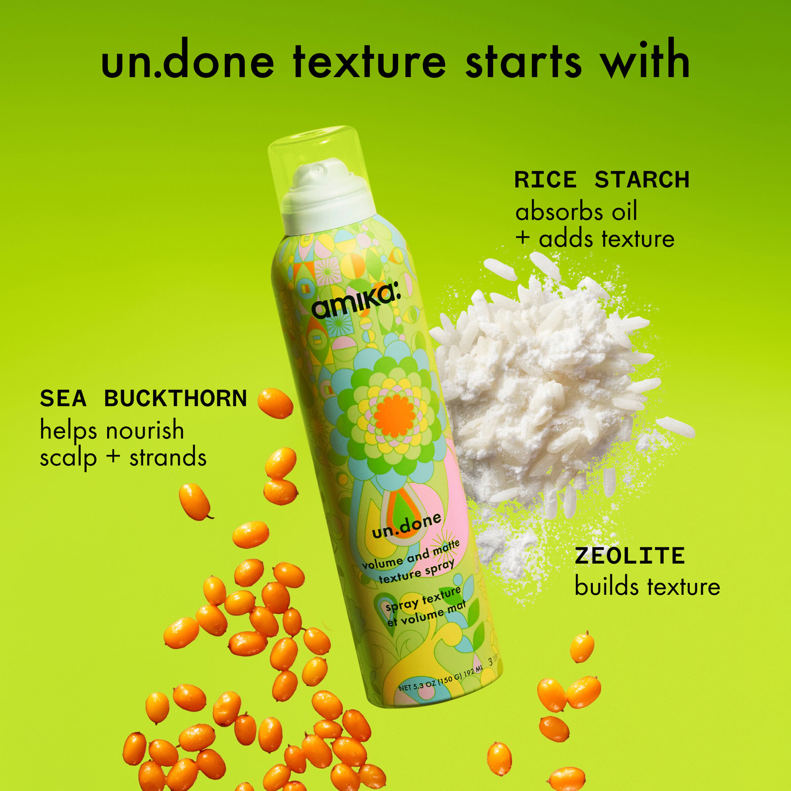 amika Un.Done Volume & Texture Spray 209 ml