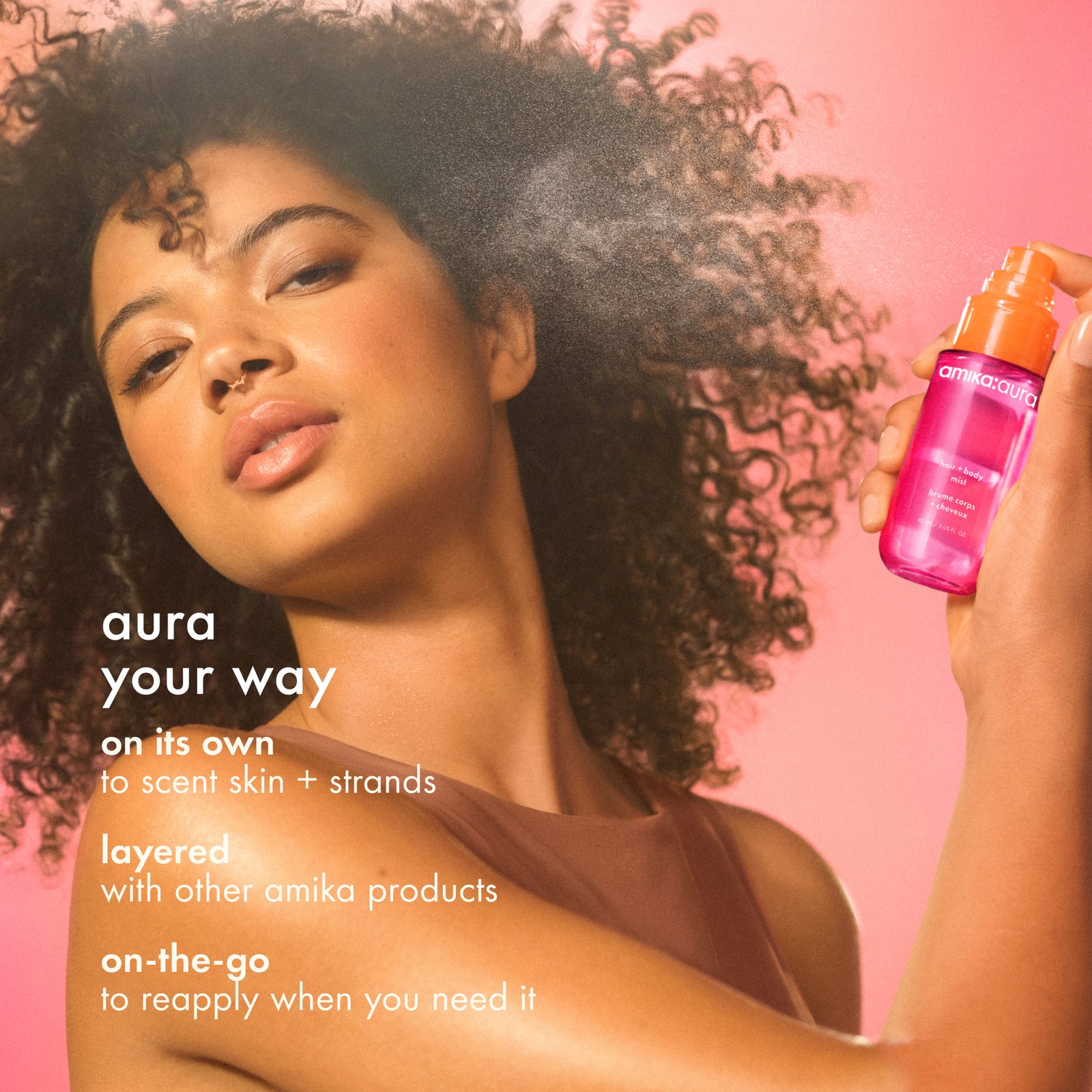 amika Aura Hair & Body Mist 90 ml