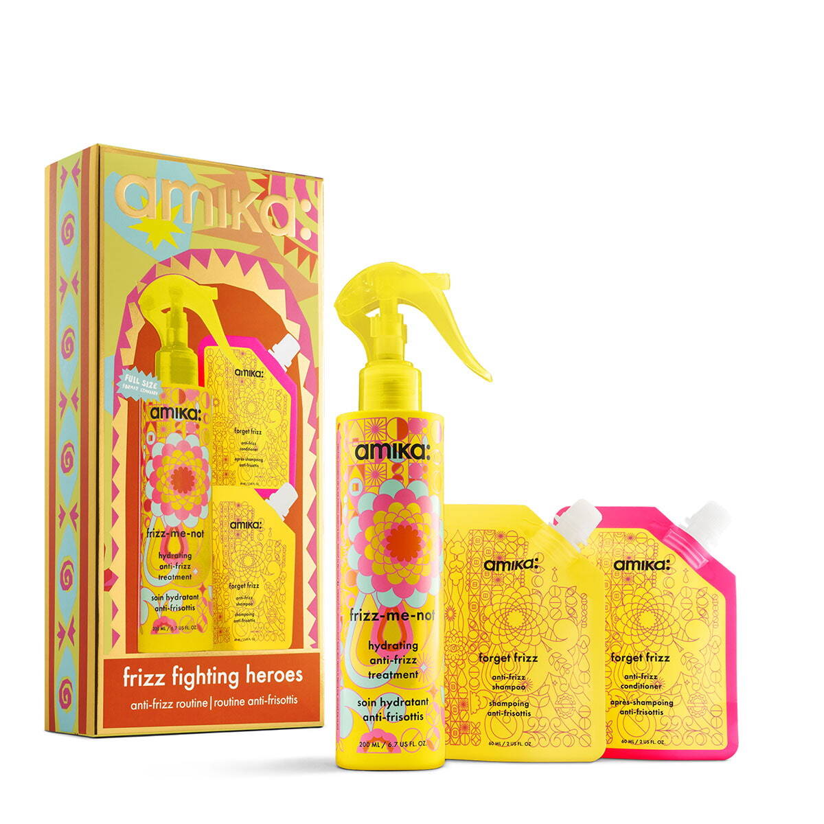amika Frizz-Fighting Heroes Frizz Set
