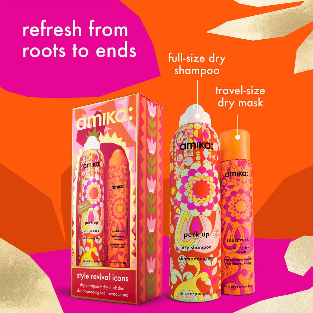 amika Style Revival Icons Perk Up Set