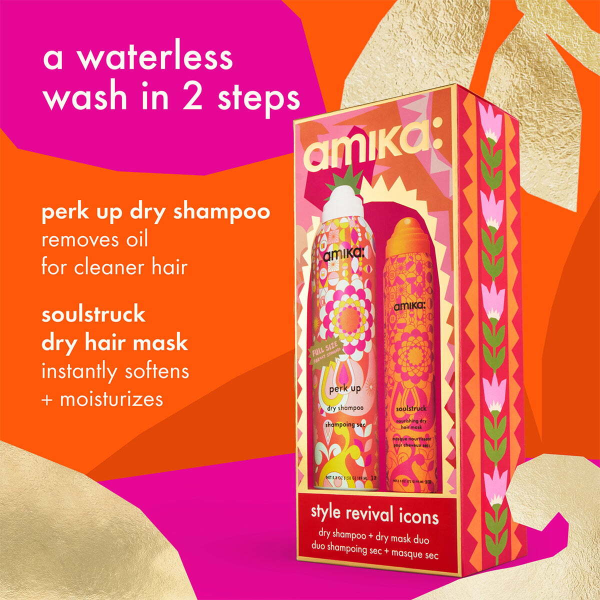 amika Style Revival Icons Perk Up Set