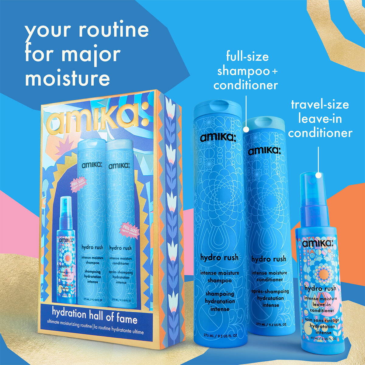 amika Hydration Hall Of Fame Hydro Set