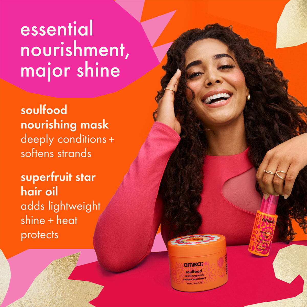 amika Nourish+Shine Legends Mask Set