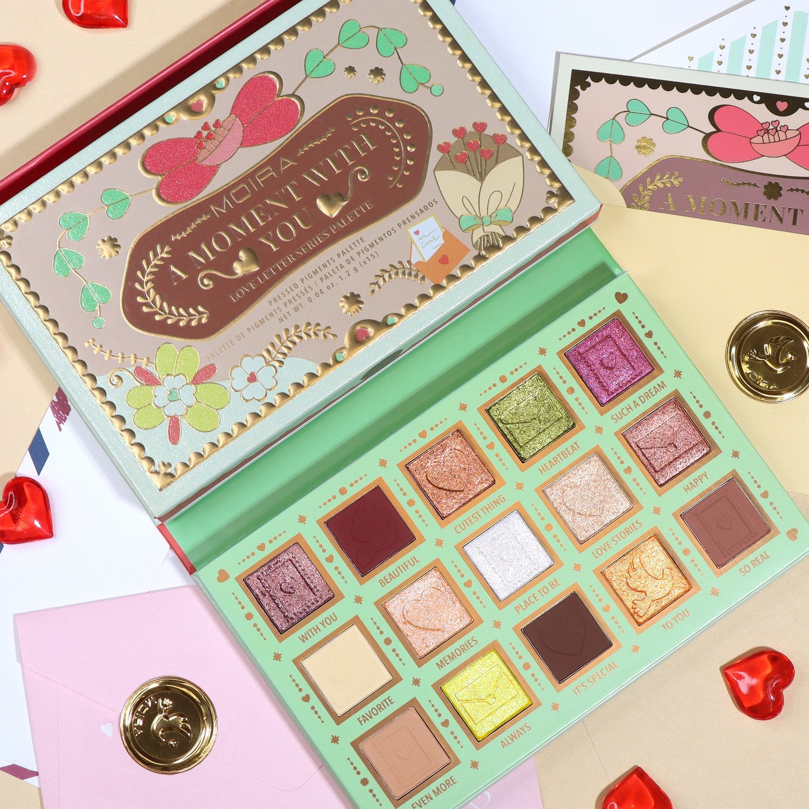 Moira A Moment With You Pressed Pigment Eyeshadow Palette