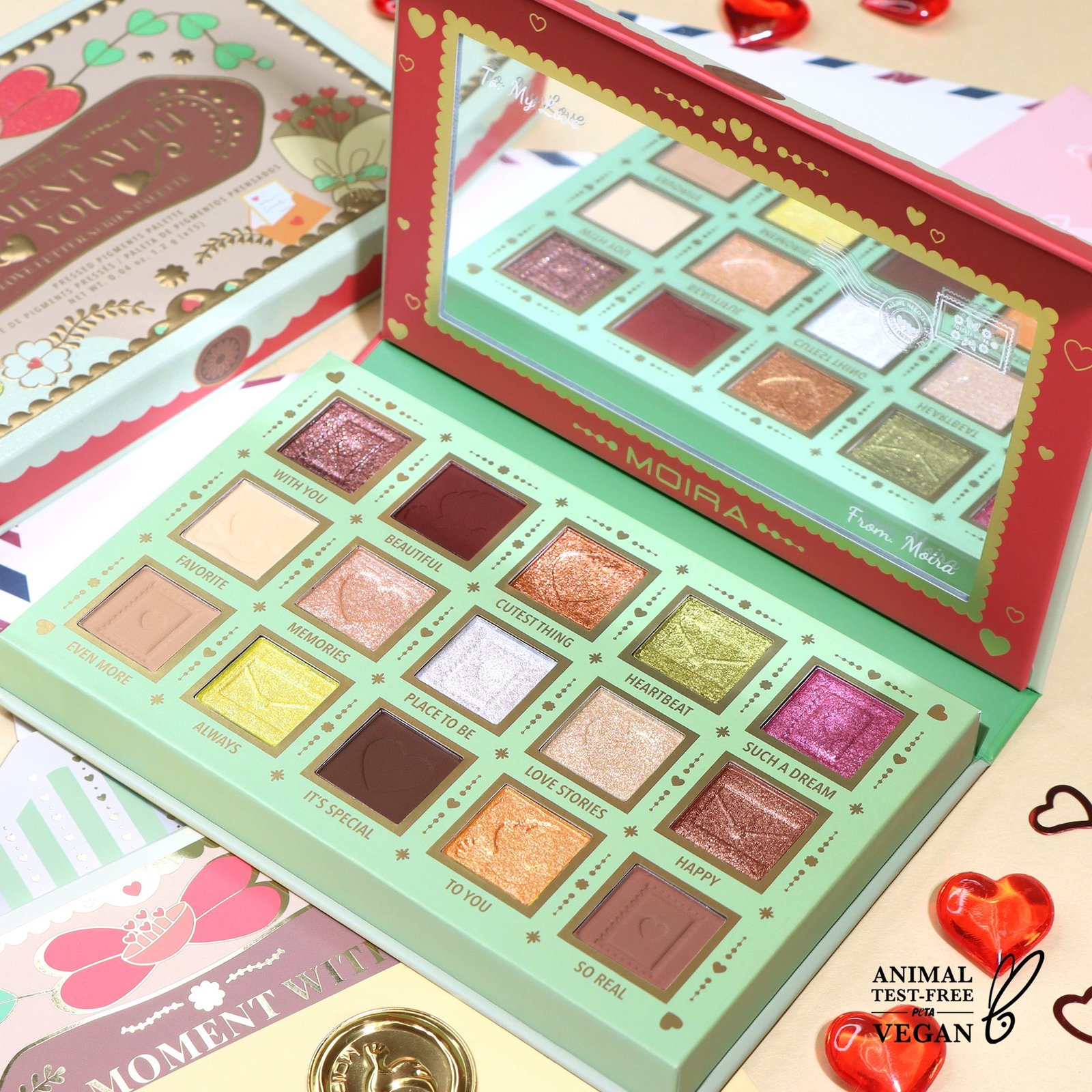 Moira A Moment With You Pressed Pigment Eyeshadow Palette