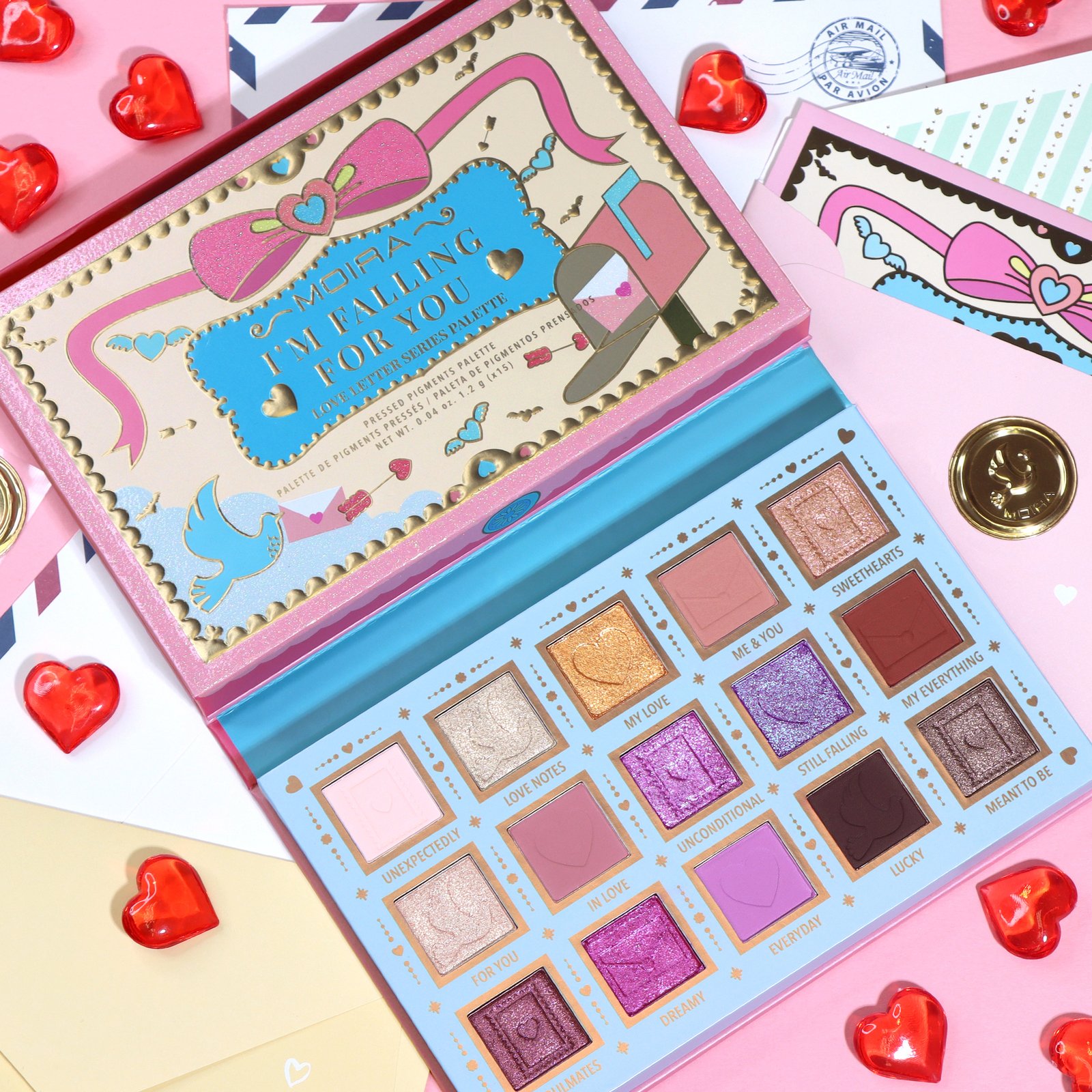 Moira I′m Falling For You Pressed Pigment Eyeshadow Palette