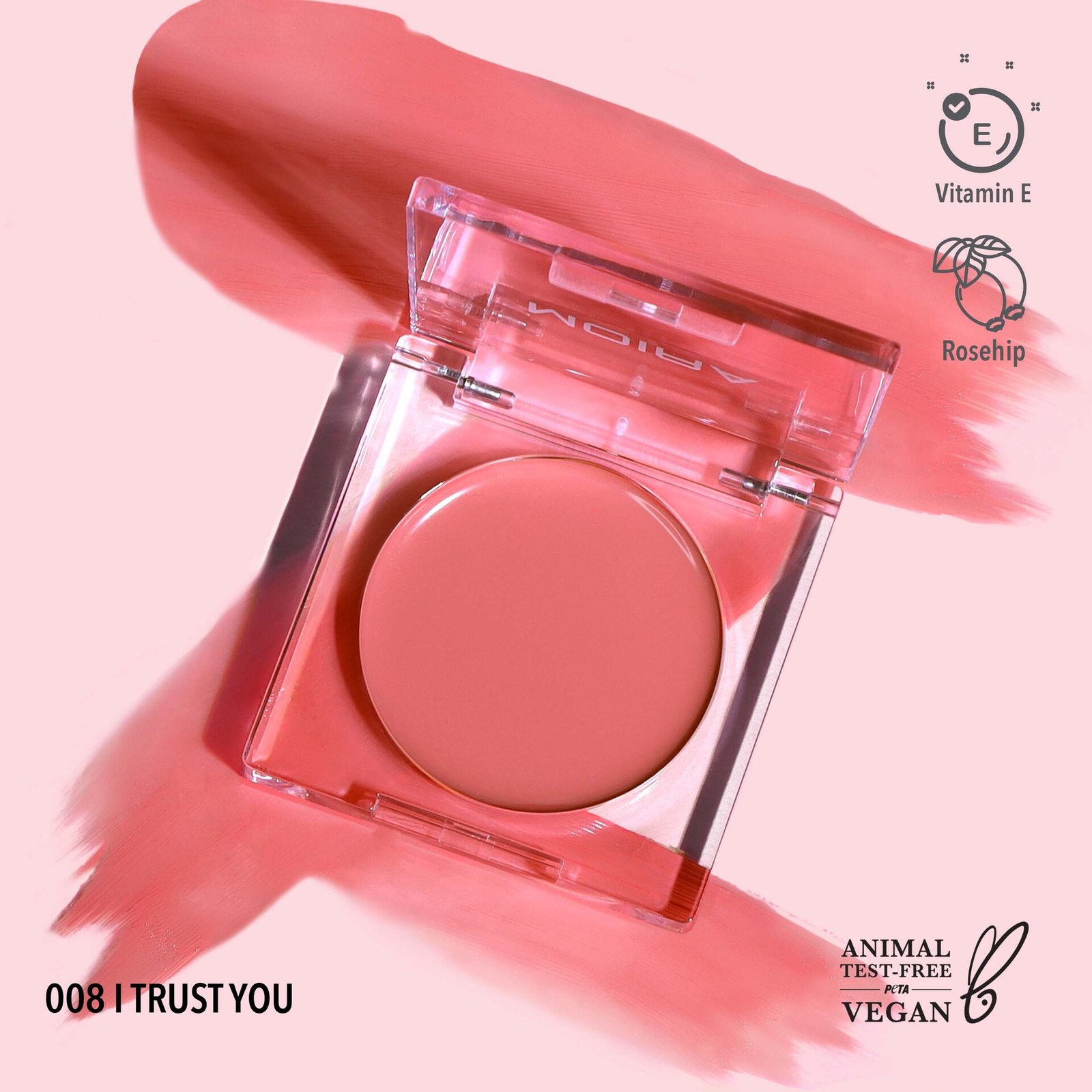 Moira Loveheat Cream Blush 008 I Trust You