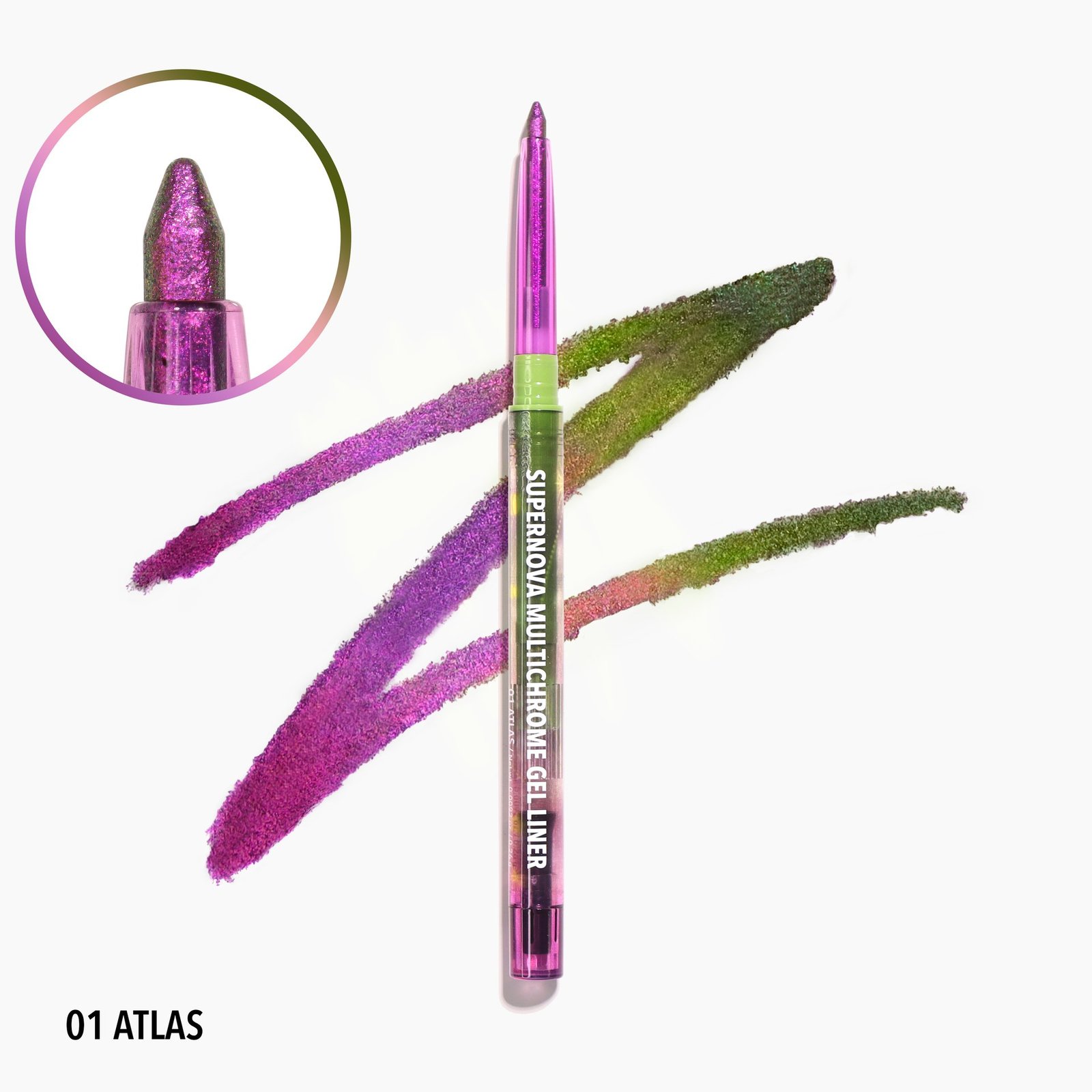 Moira Supernova Multichrome Gel Liner 001 Atlas