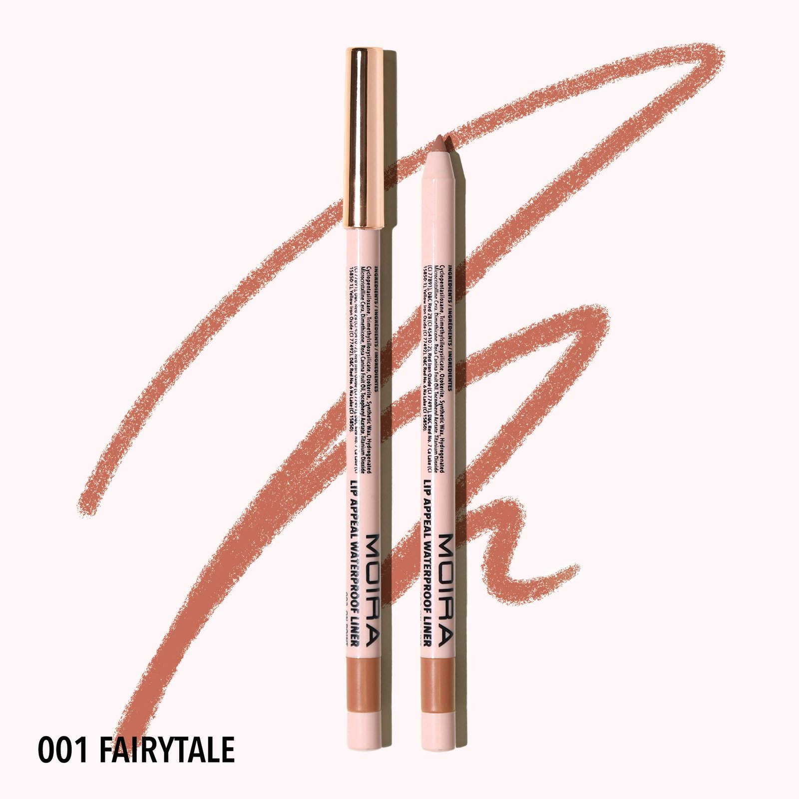 Moira Lip Appeal Waterproof Liner 001 Fairytale