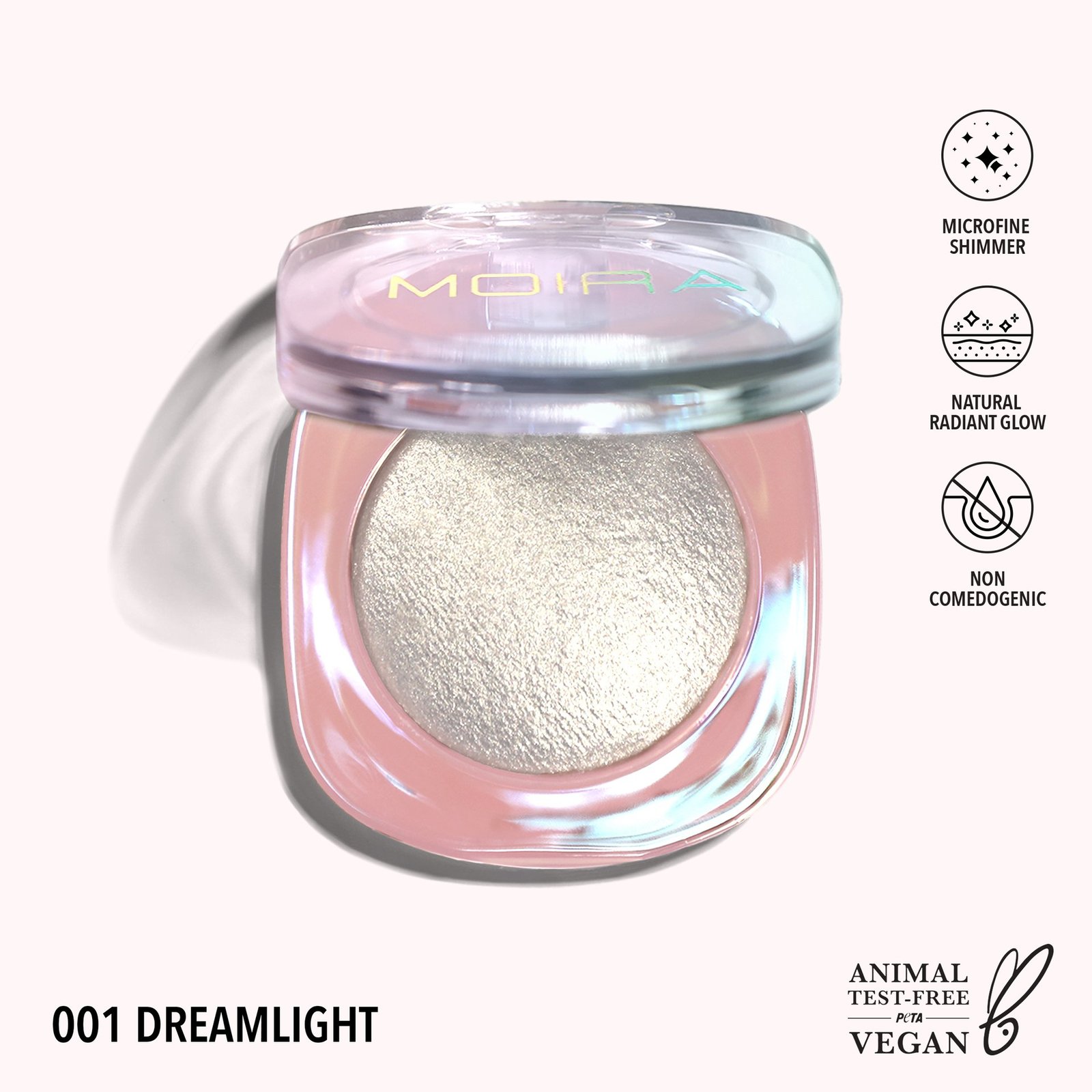 Moira Dreamlight Highlighter 001 Dreamlite