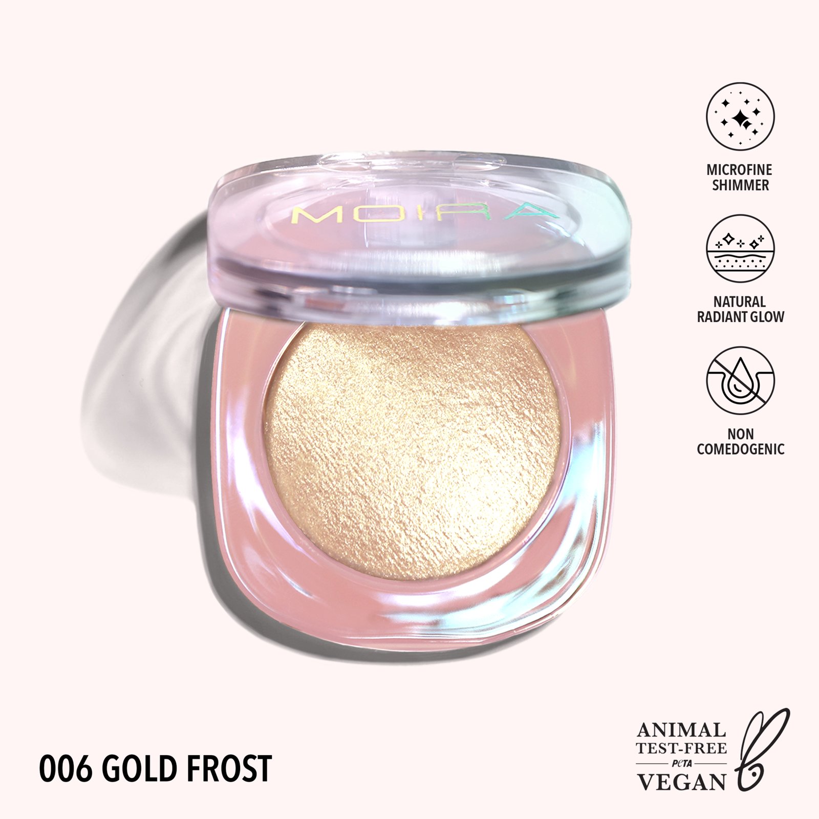 MOIRA Dreamlight Highlighter 006 Gold Frost 3 g