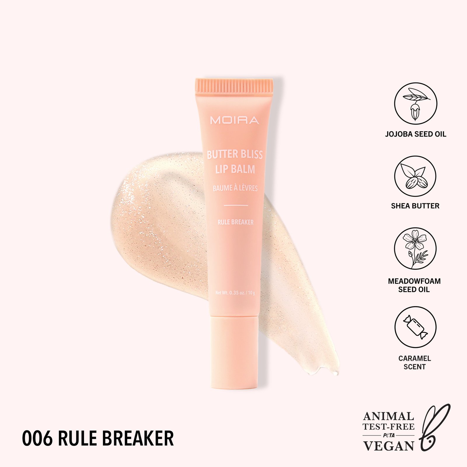 Moira Butter Bliss Lip Balm 006 Rule Breaker