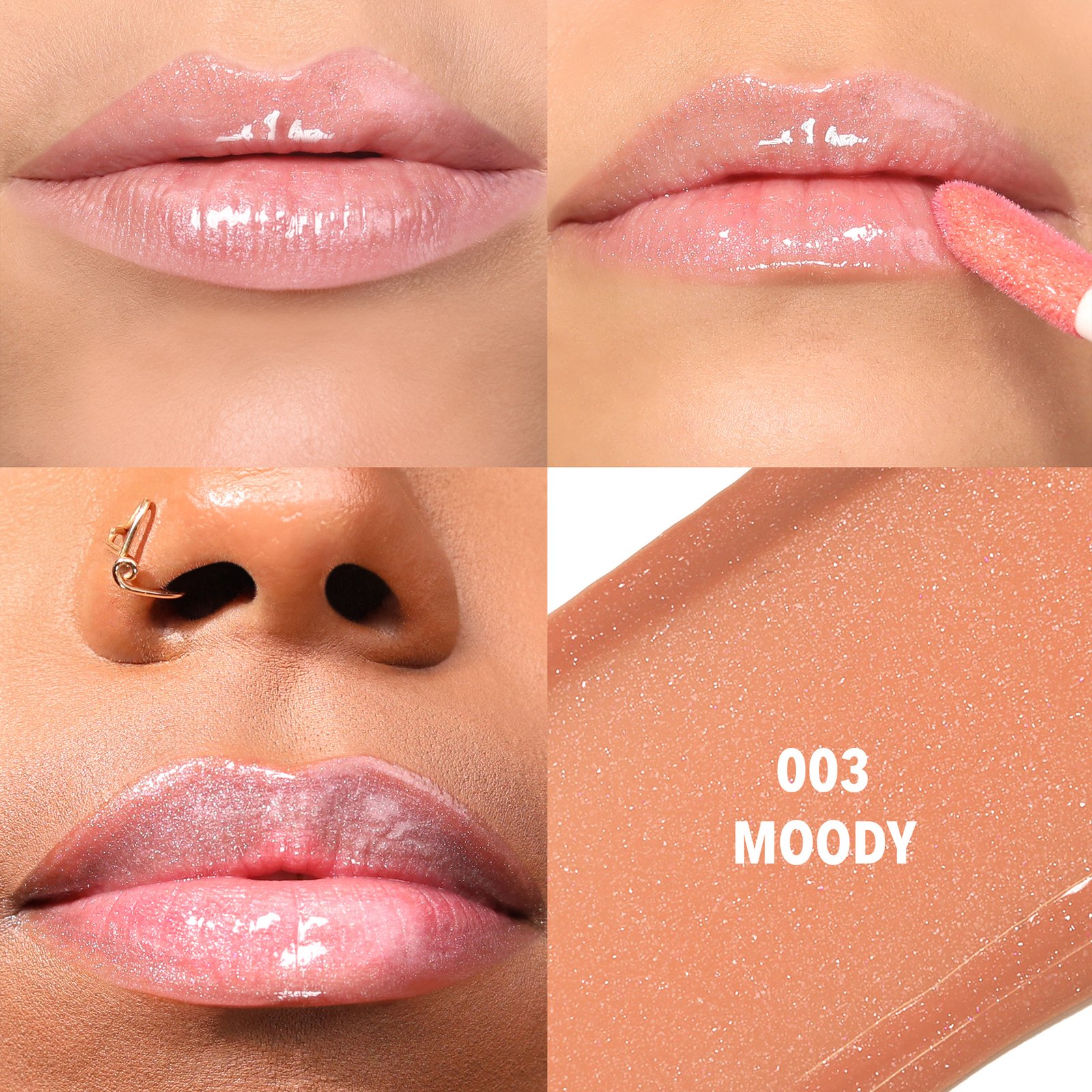 MOIRA Lip Glaze Oil Plumper 003 Moody 3,5 ml