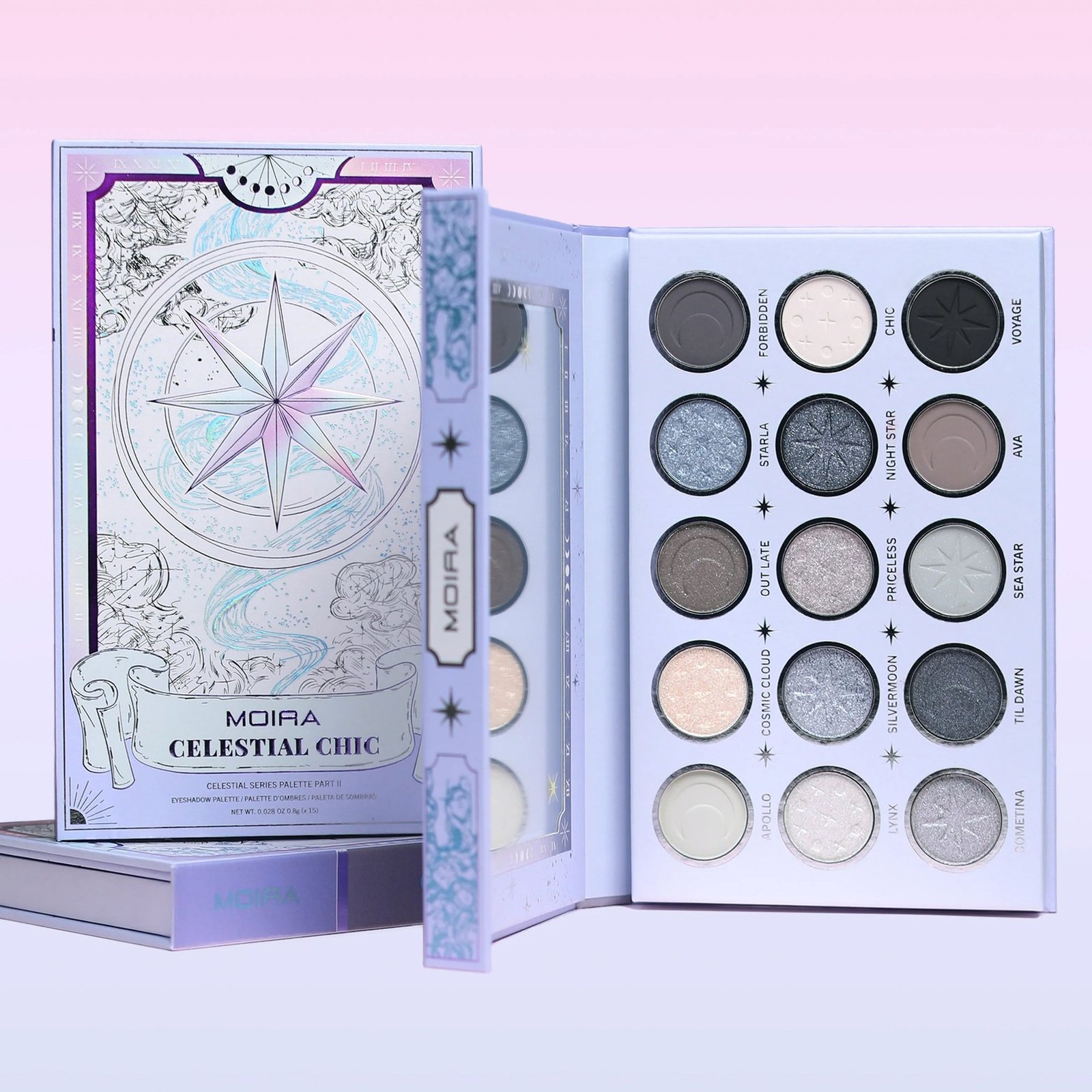 MOIRA Celestial Chic Eyeshadow Palette 12 g