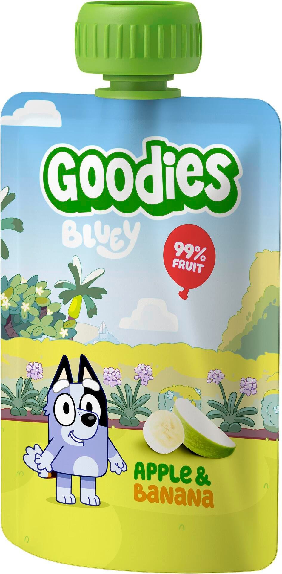 Goodies Bluey Klämmis Äpple Banan 3 år 100 g