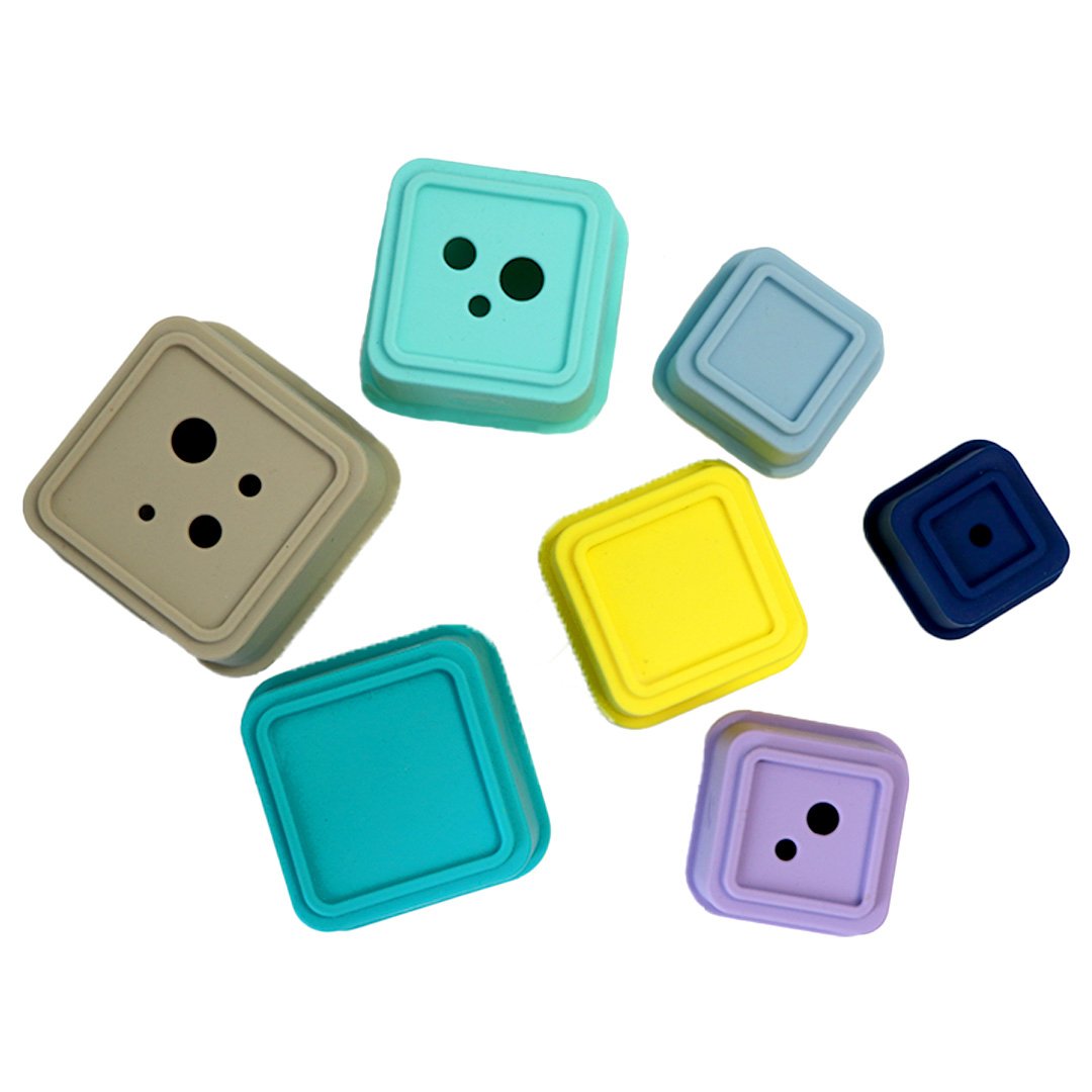 bblüv Klossar Silikon Pedagogisk