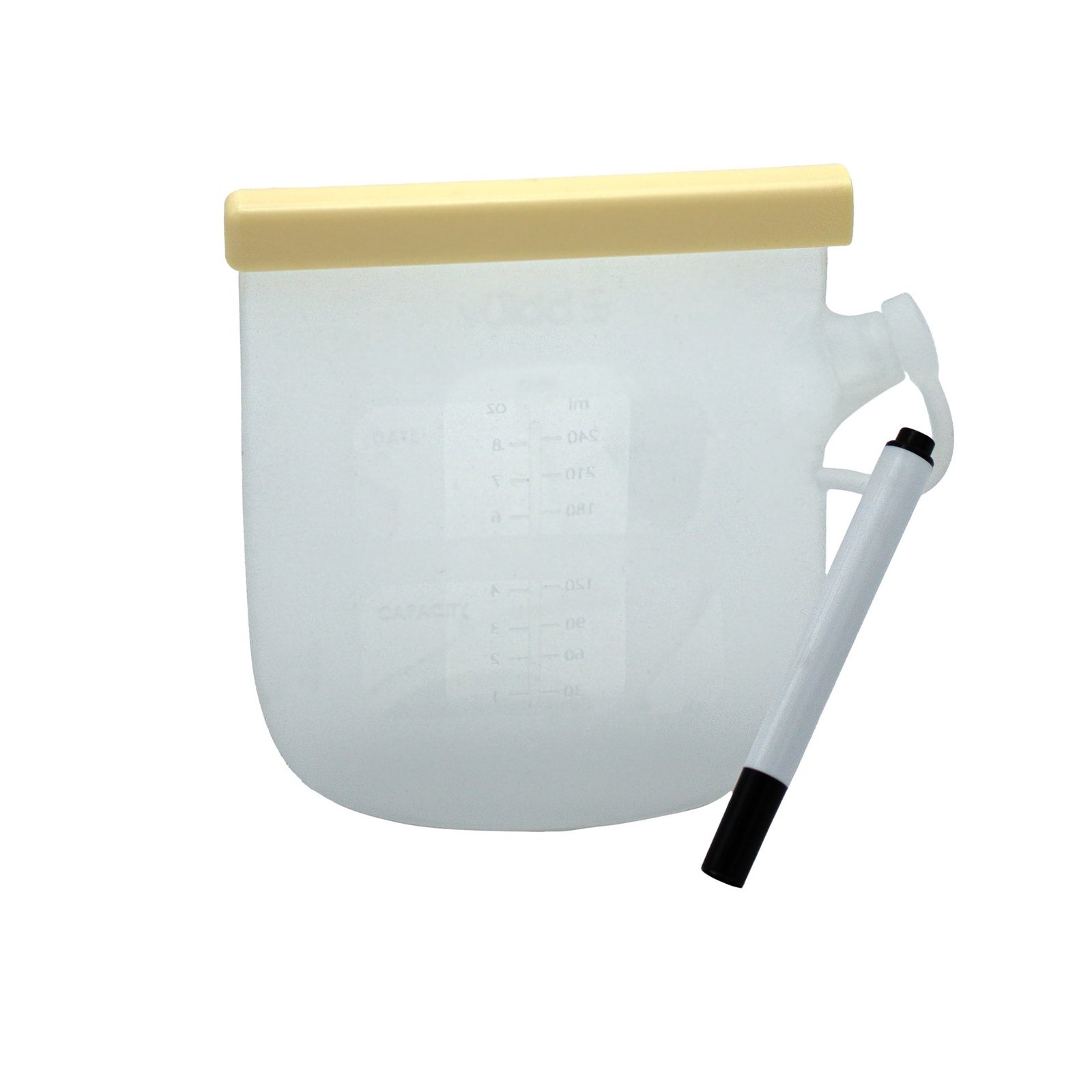 bblüv Bröstmjölkspåsar Återanvändbara 5-pack