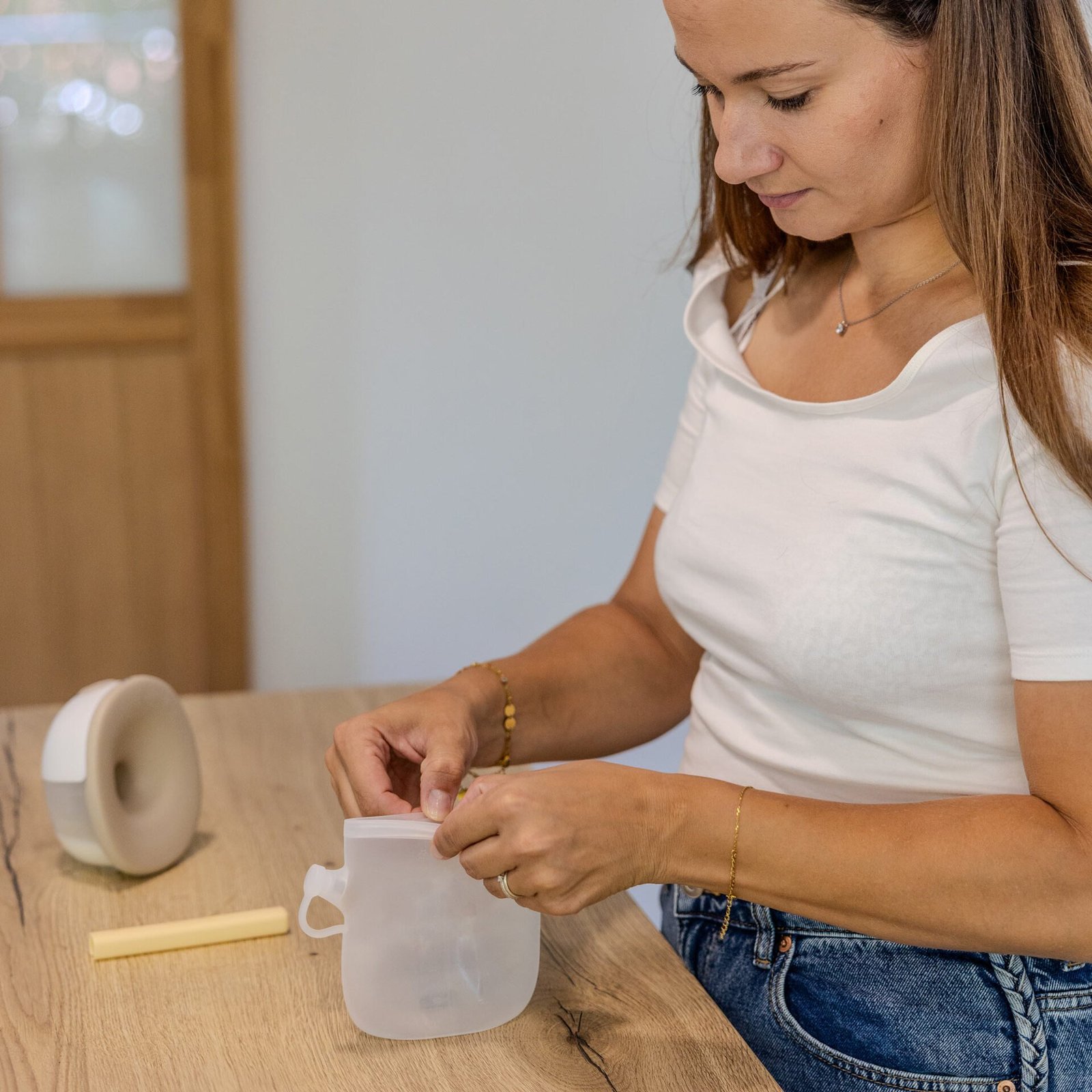bblüv Bröstmjölkspåsar Återanvändbara 5-pack