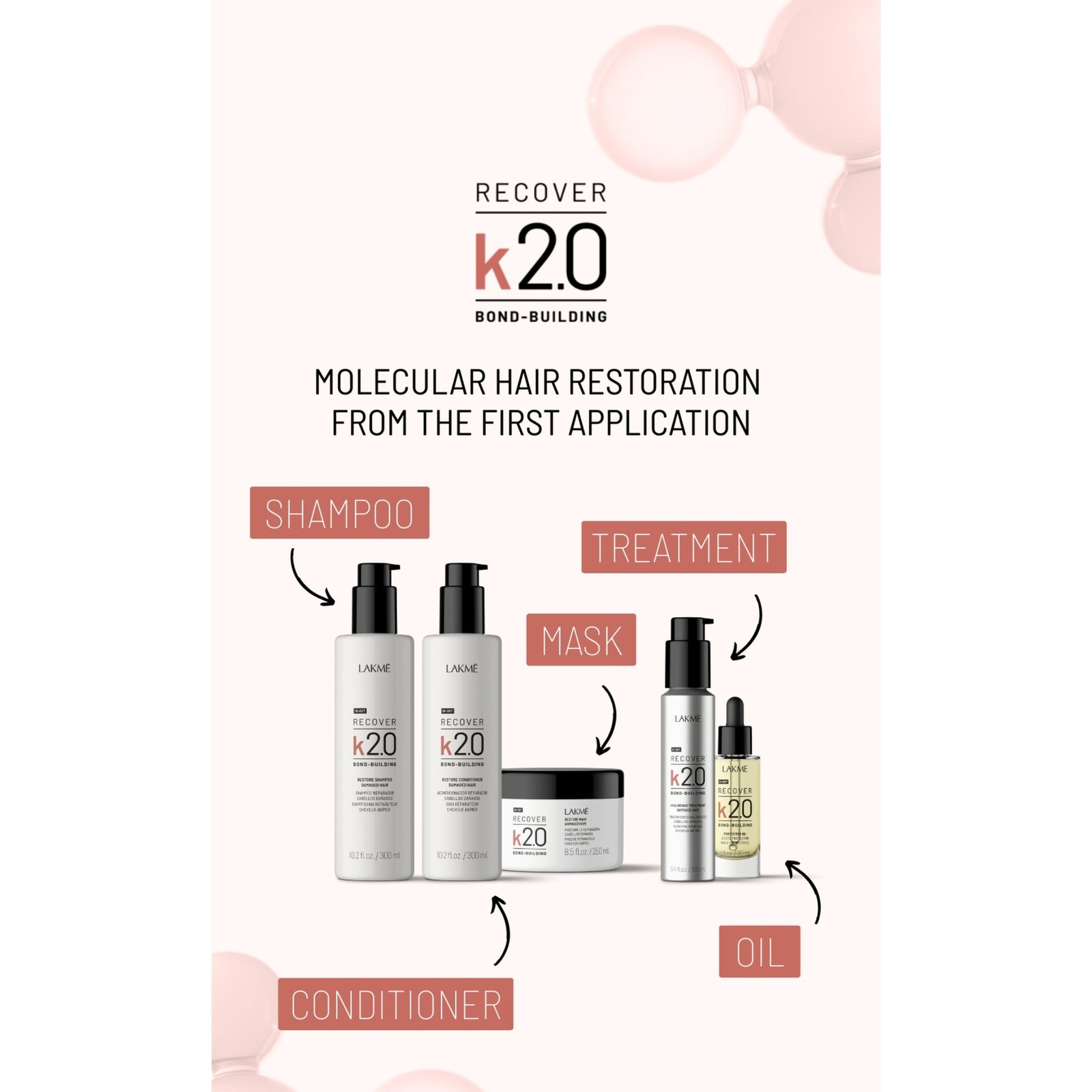 LAKMÉ K2.0 Restore Conditioner 300 ml