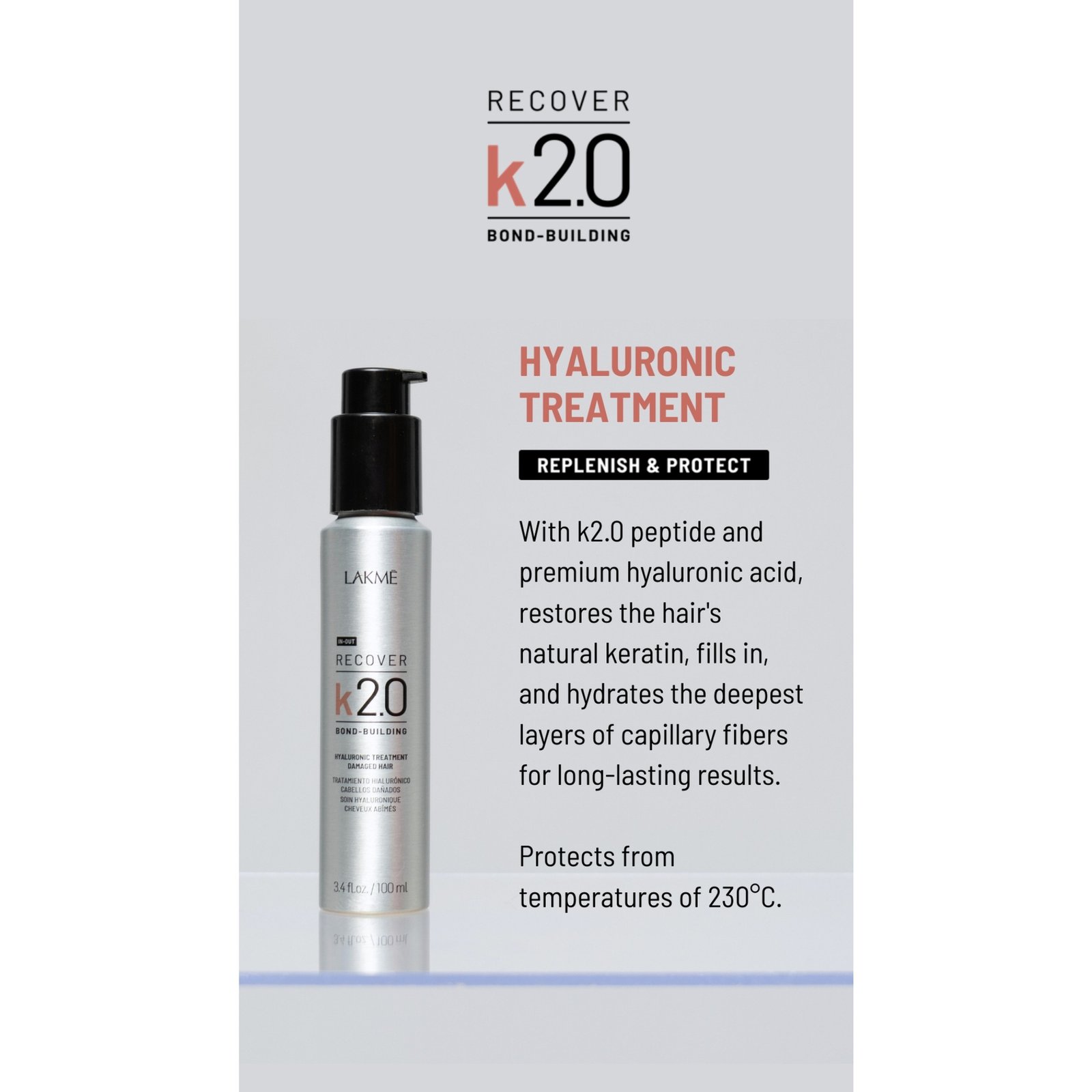 LAKMÉ K2.0 Hyaluronic Treatment 100 ml