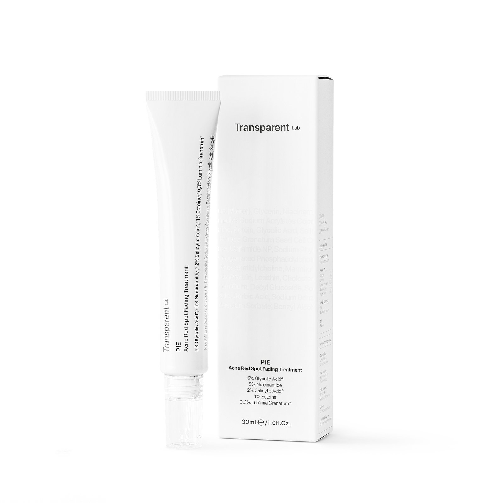 Niche Beauty Lab Transparent P.I.E Acne Red Spot Fading Treatment 30 ml