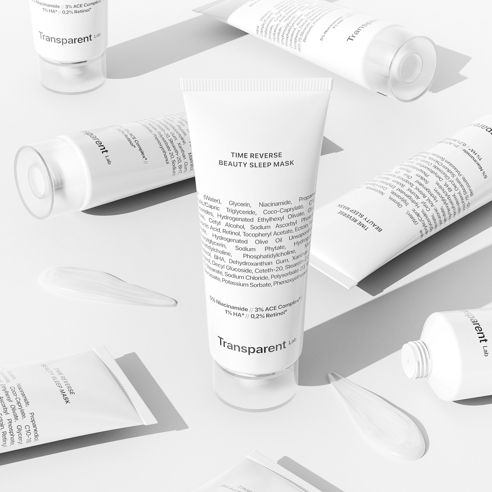 Niche Beauty Lab Transparent Time Reserve Beauty Sleep Mask 75 ml