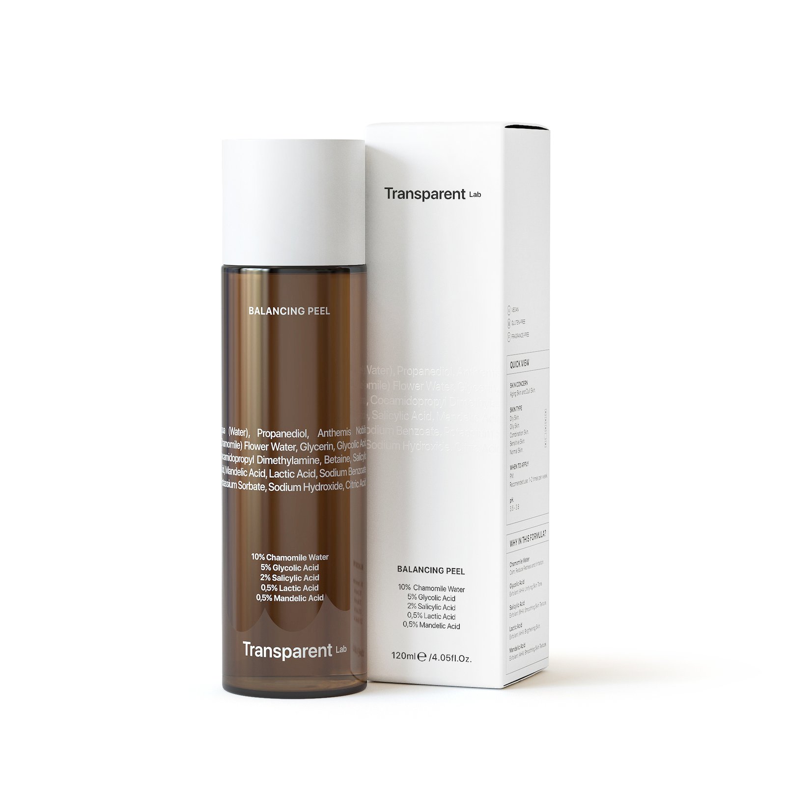 Niche Beauty Lab Transparent Balancing Peel 120 ml
