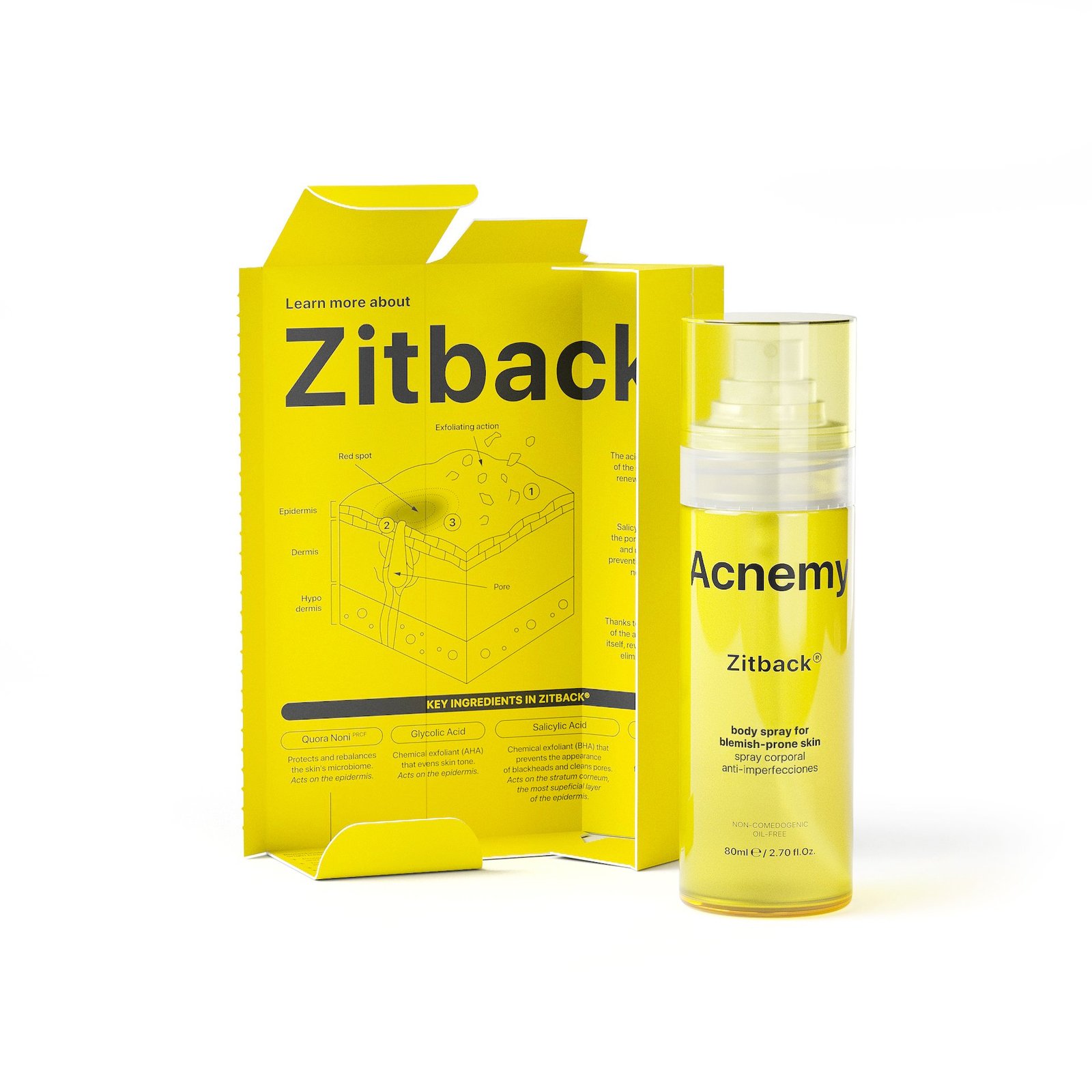 Niche Beauty Lab Acnemy Zitback 80 ml