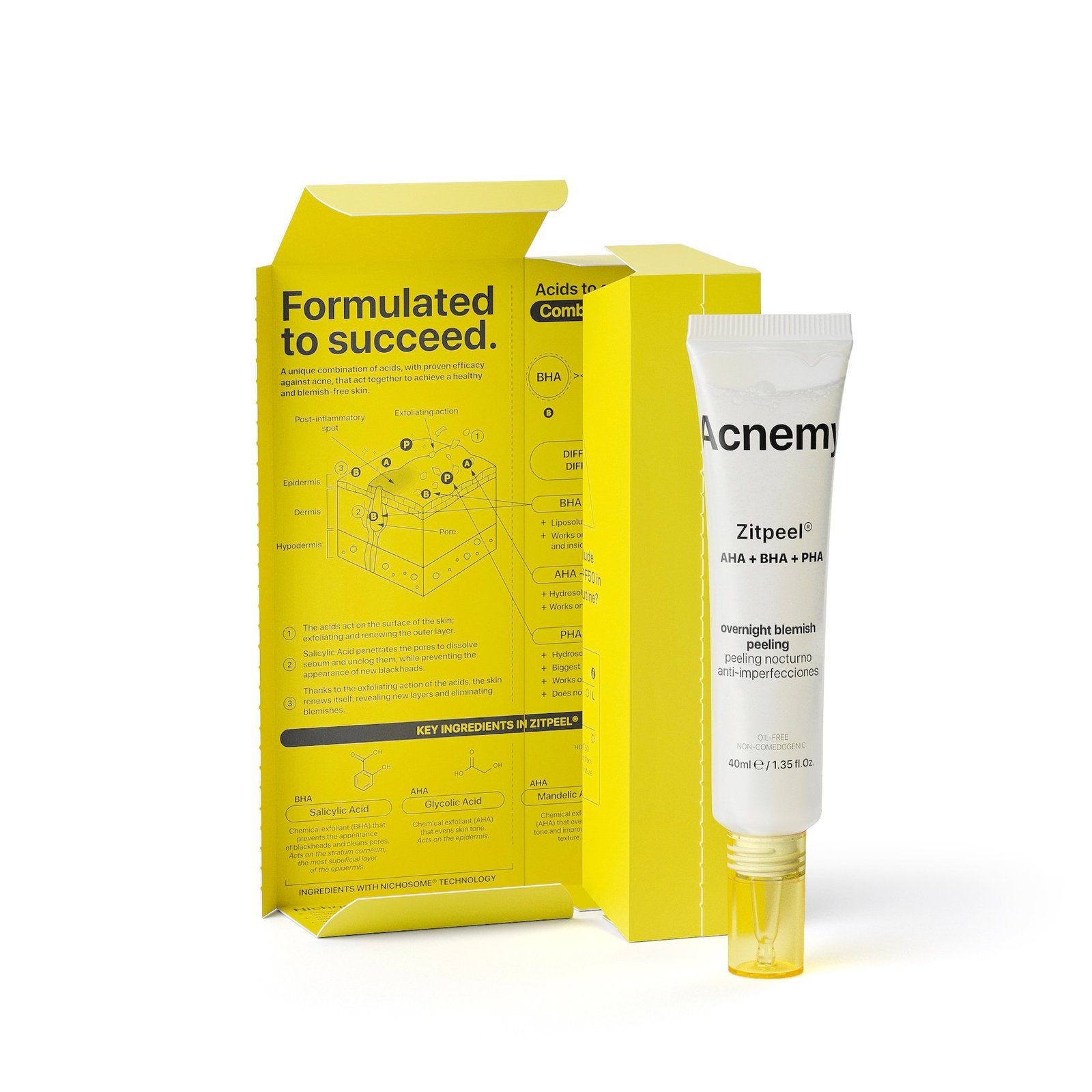 Niche Beauty Lab Acnemy Zitpeel 40 ml