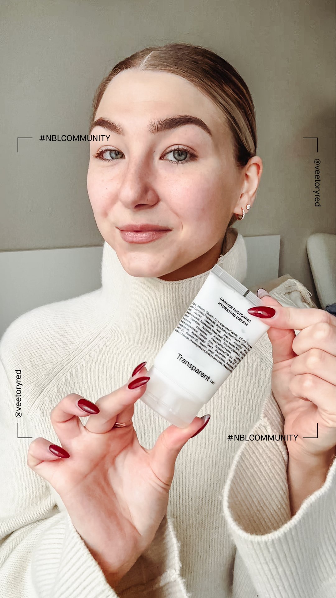 Niche Beauty Lab Transparent Lab Barrier Restoring Hydrating Cream 50 ml