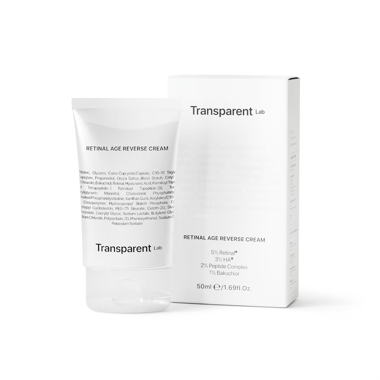 Niche Beauty Lab Transparent Lab Retinal Age Reverse Cream 50 ml