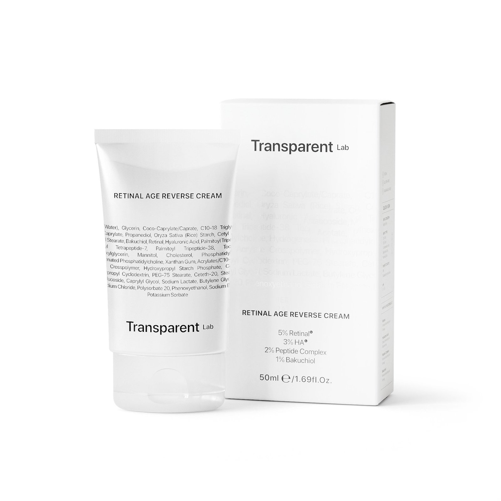 Niche Beauty Lab Transparent Lab Retinal Age Reverse Cream 50 ml
