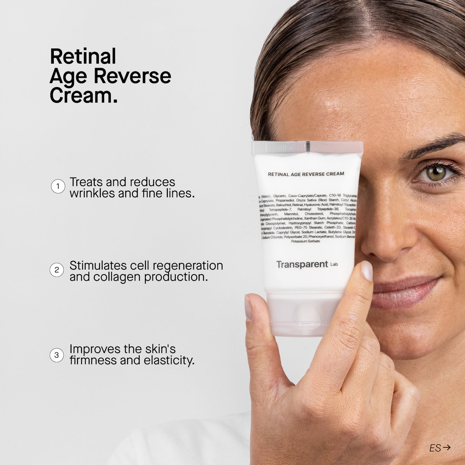 Niche Beauty Lab Transparent Lab Retinal Age Reverse Cream 50 ml