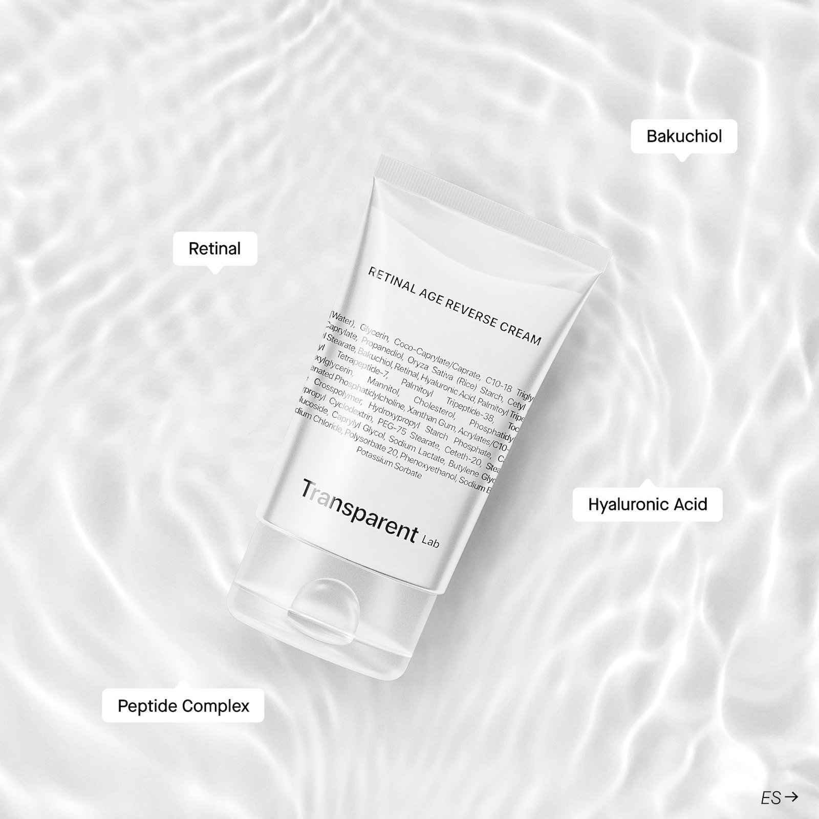 Niche Beauty Lab Transparent Lab Retinal Age Reverse Cream 50 ml